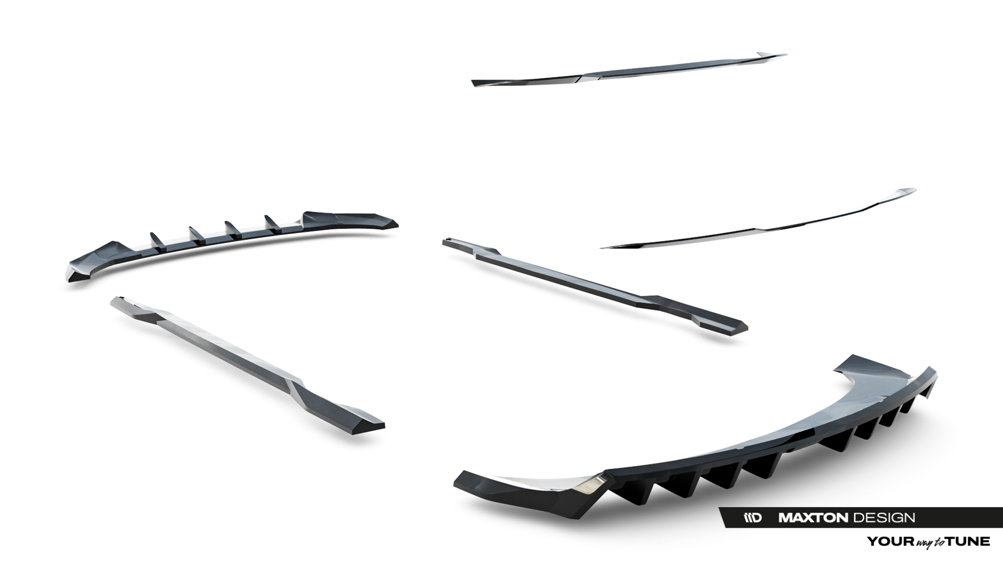 Set of Splitters BYD Sealion 7 Mk1 - Image 23