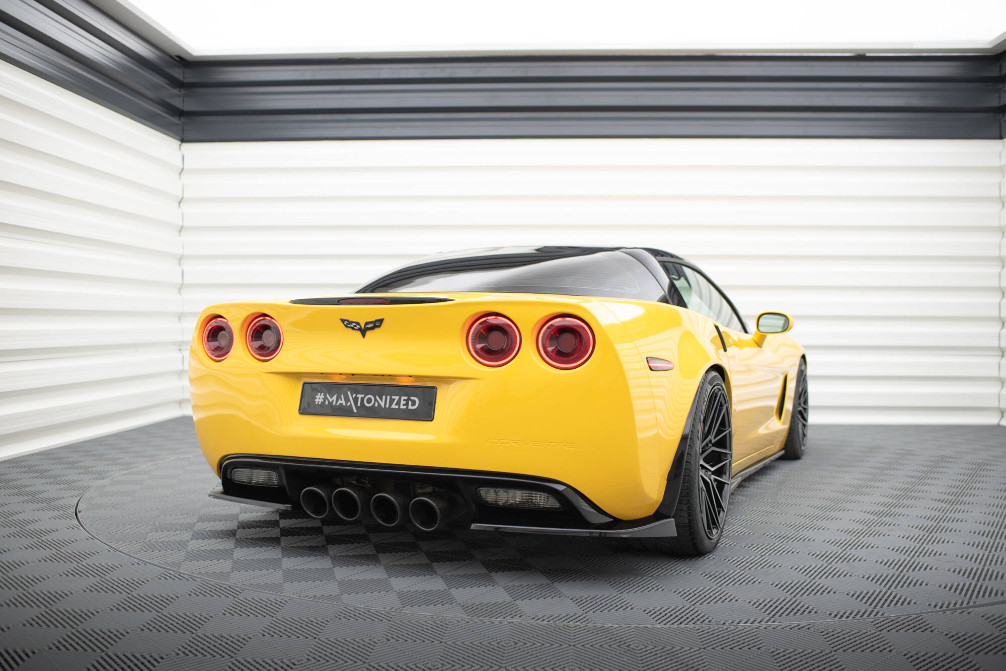 Set of Splitters Chevrolet Corvette C6 - Image 9