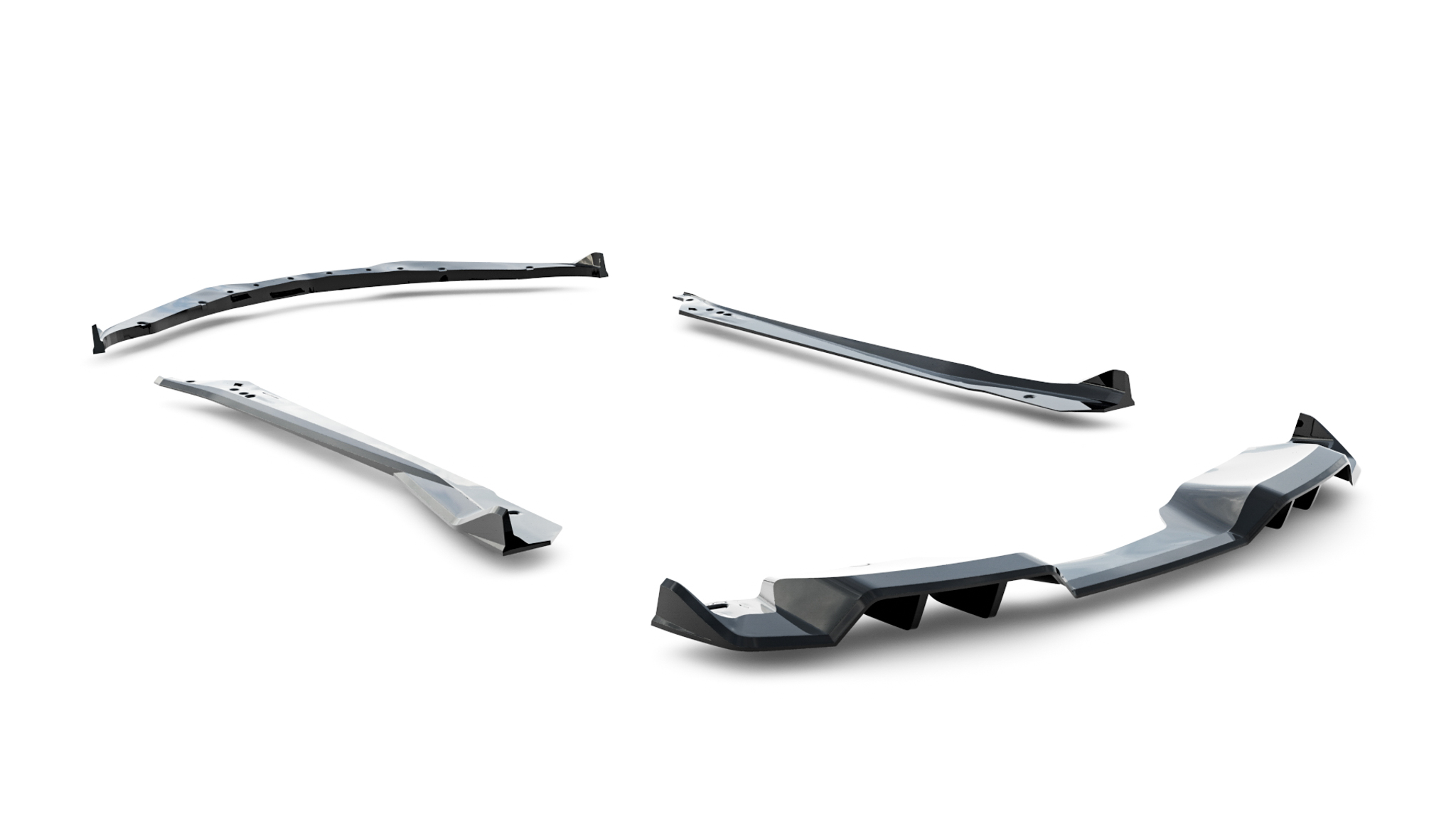 Set of Splitters Chevrolet Corvette Stingray C7 - Image 14