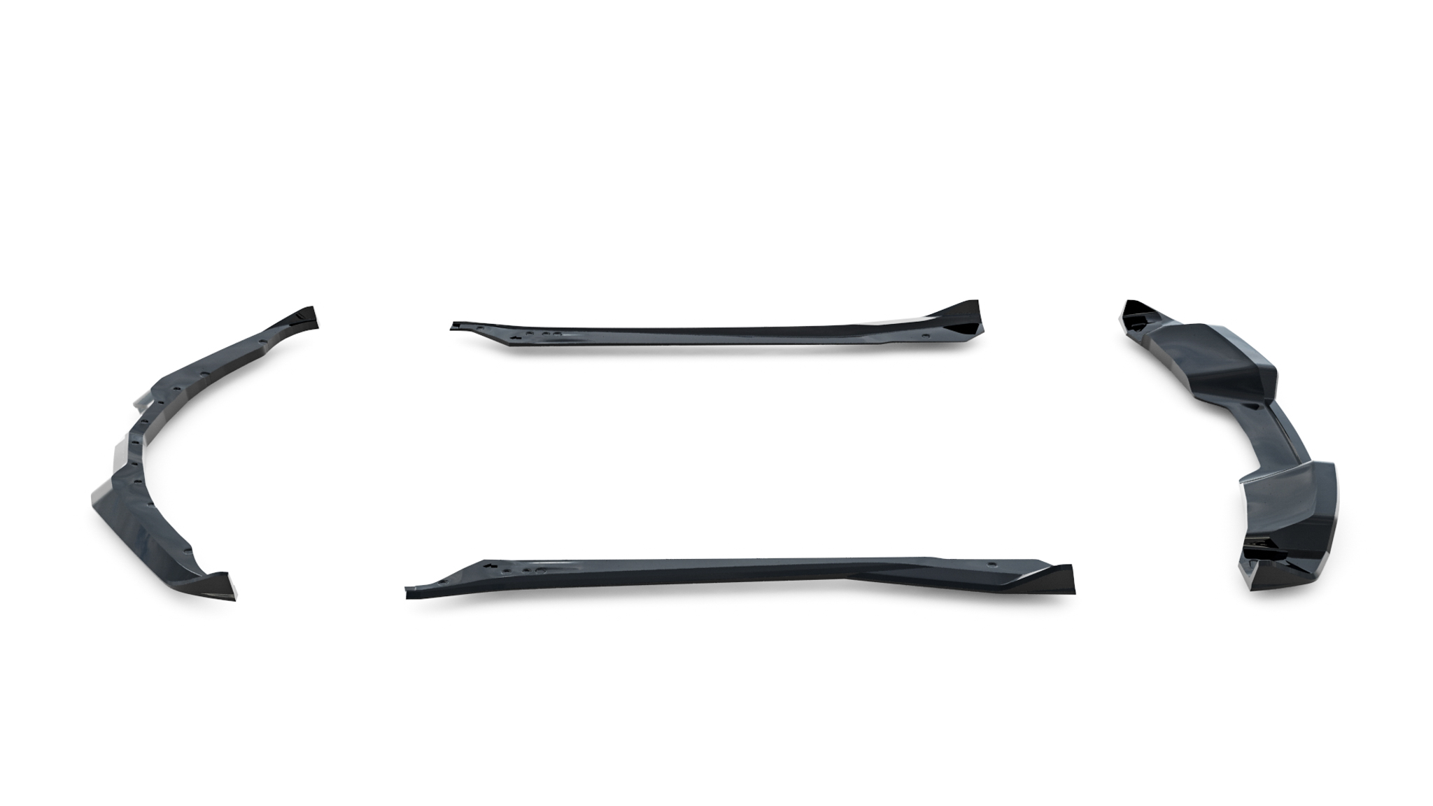 Set of Splitters Chevrolet Corvette Stingray C7 - Image 15