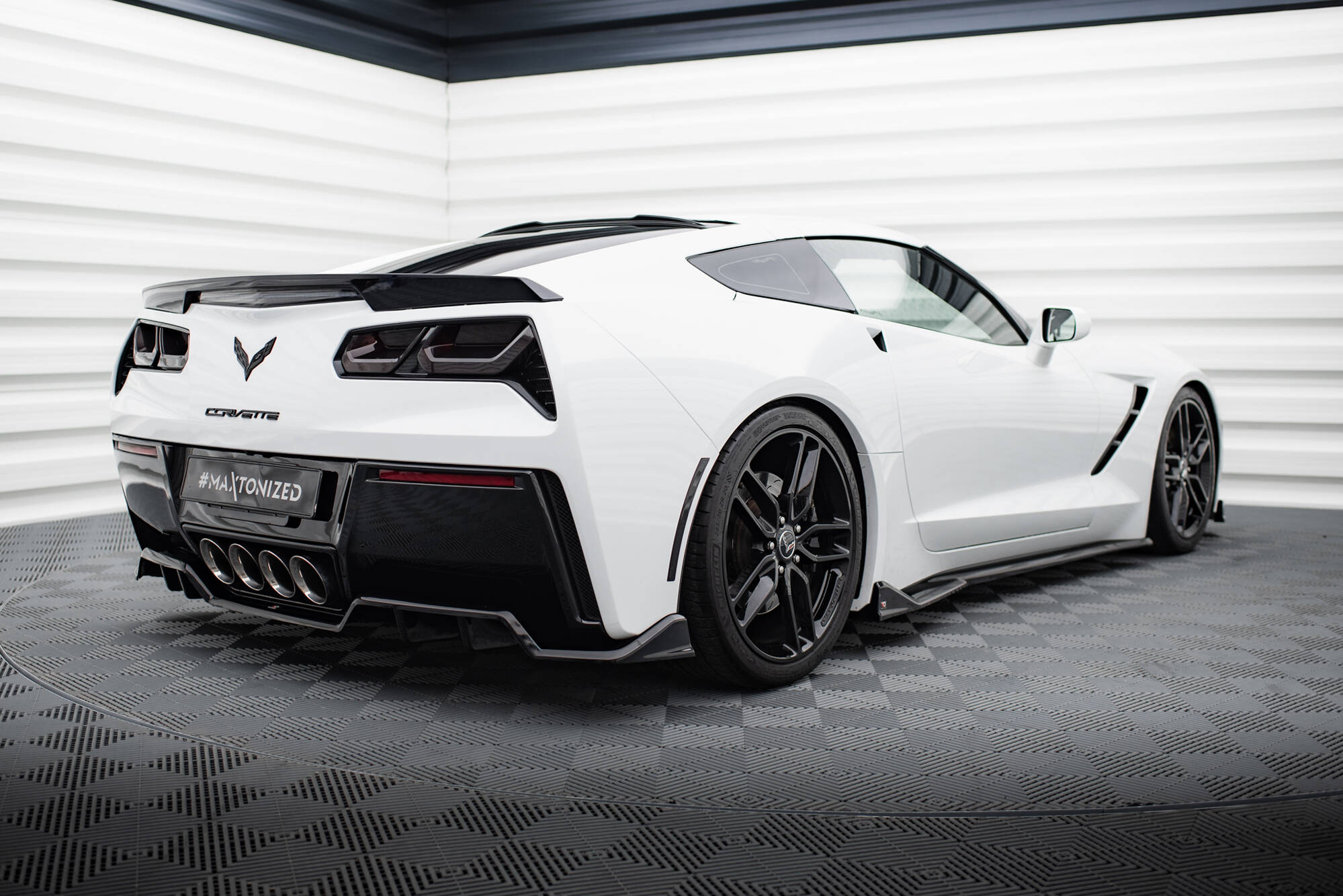 Set of Splitters Chevrolet Corvette Stingray C7 - Image 9