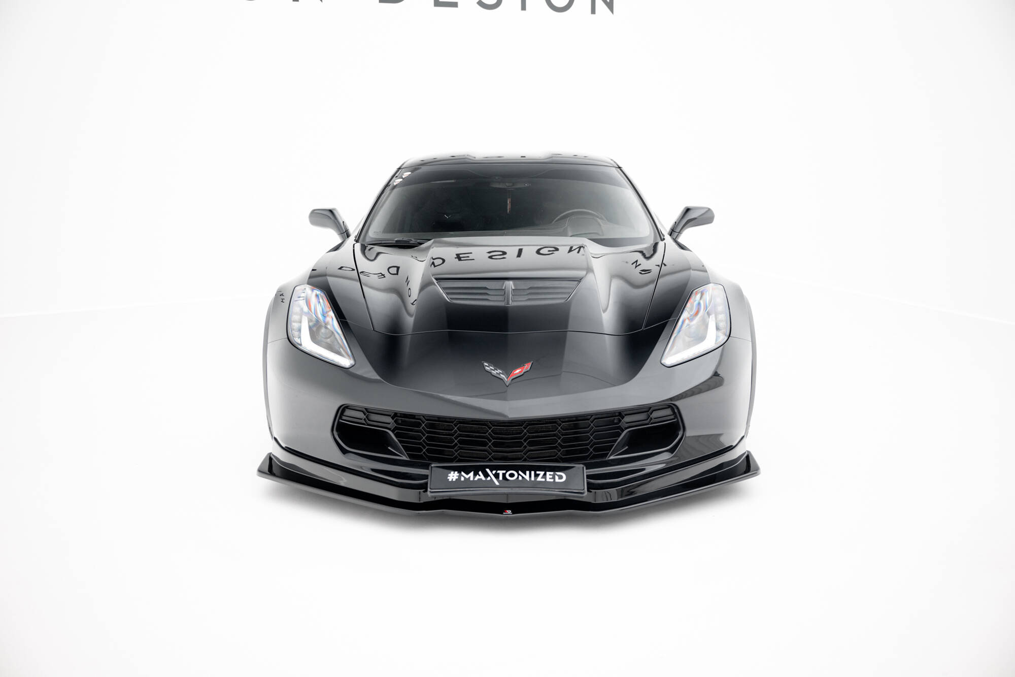 Set of Splitters Chevrolet Corvette Z06 C7 - Image 3