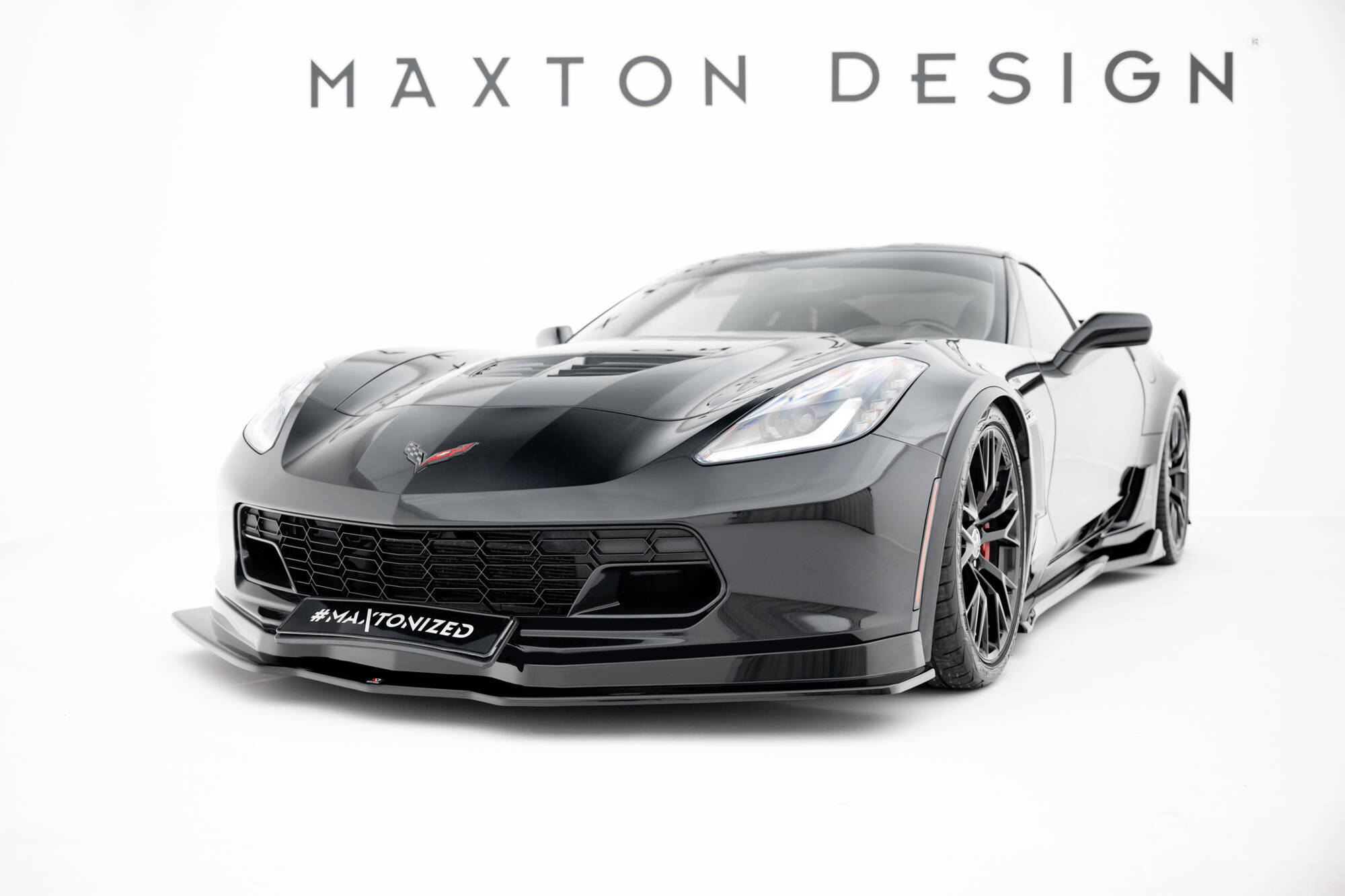 Set of Splitters Chevrolet Corvette Z06 C7 - Image 4