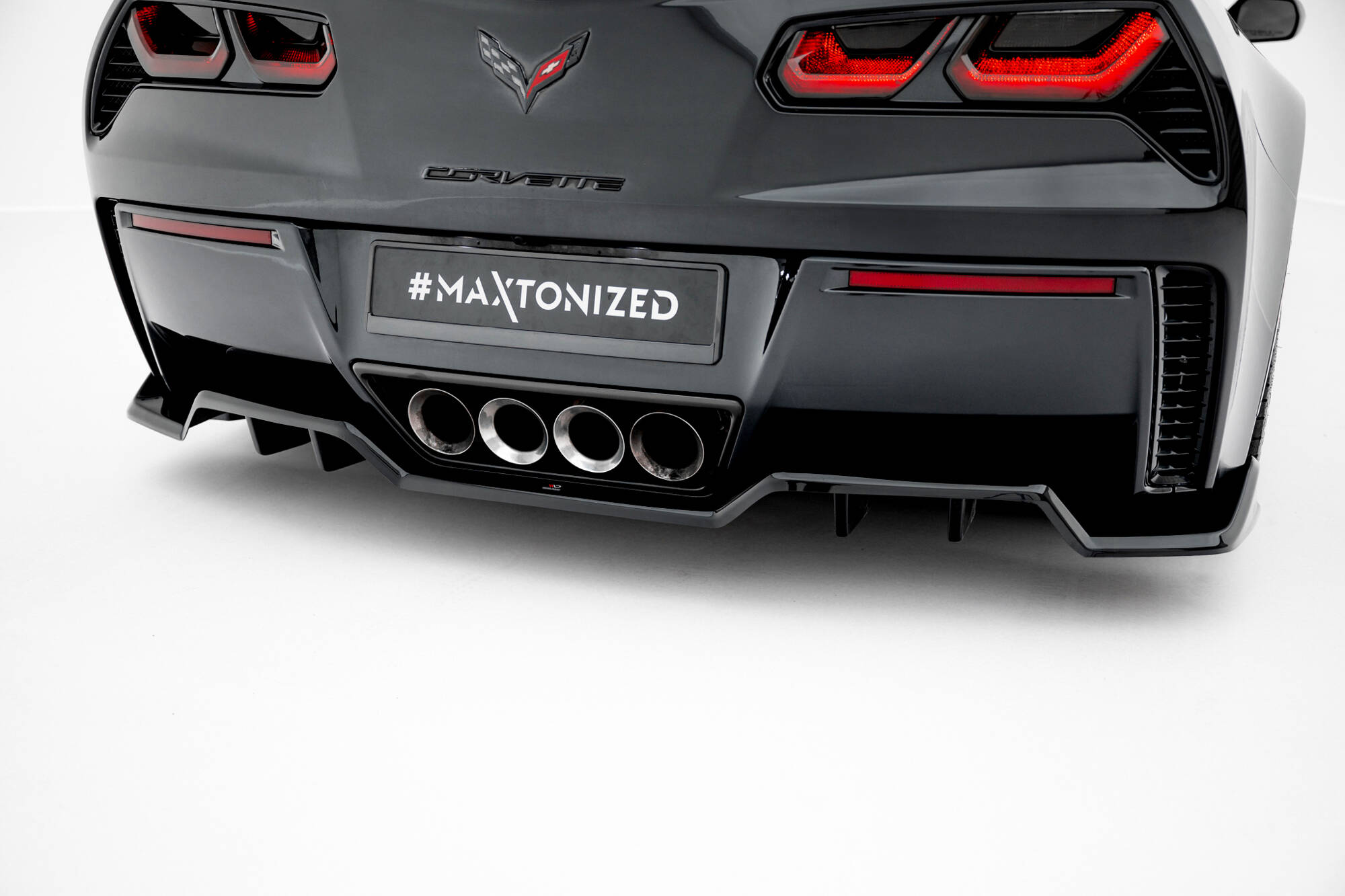 Set of Splitters Chevrolet Corvette Z06 C7 - Image 9