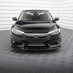 Alternative view of Set of Splitters Honda Civic Sedan Mk10