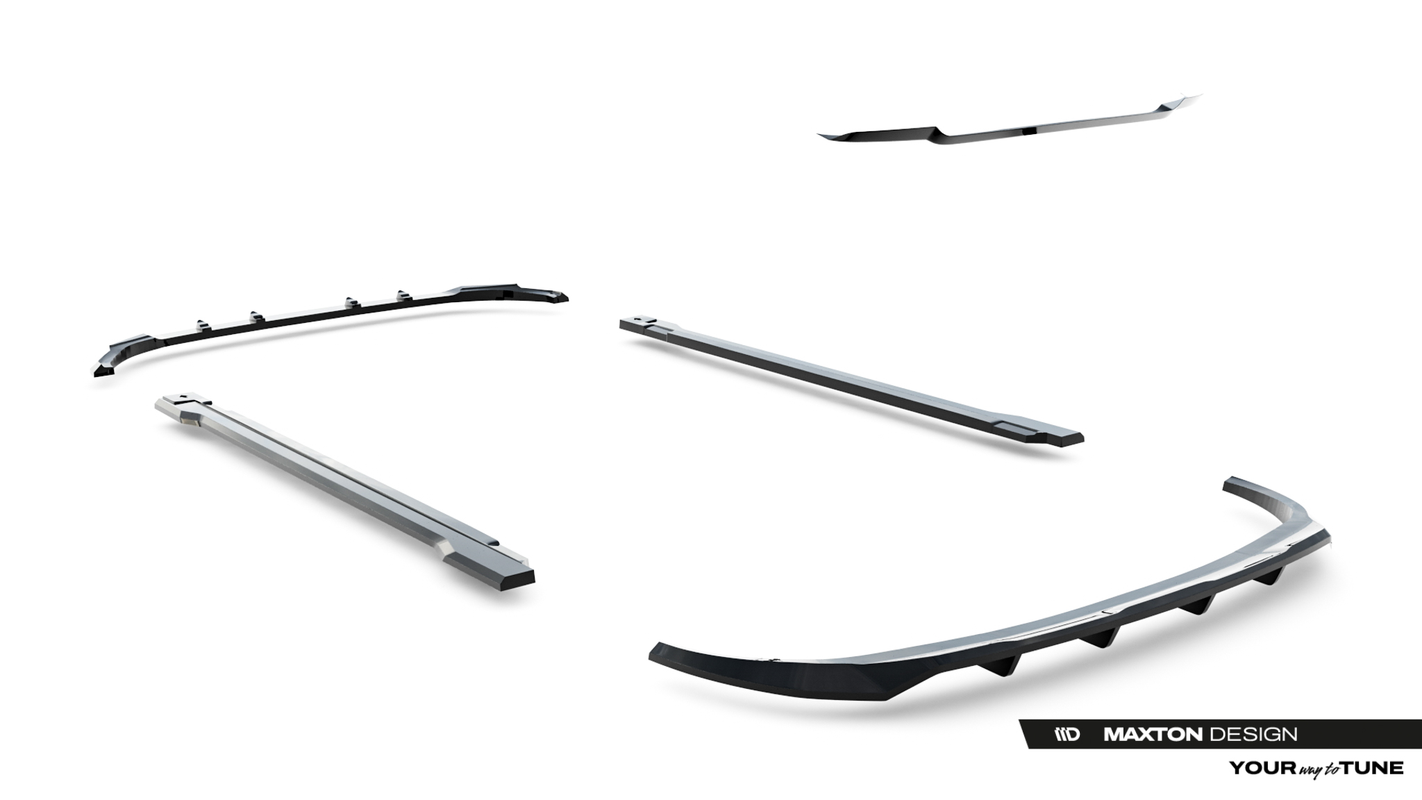 Set of Splitters Kia EV9 GT-Line Mk1 - Image 12