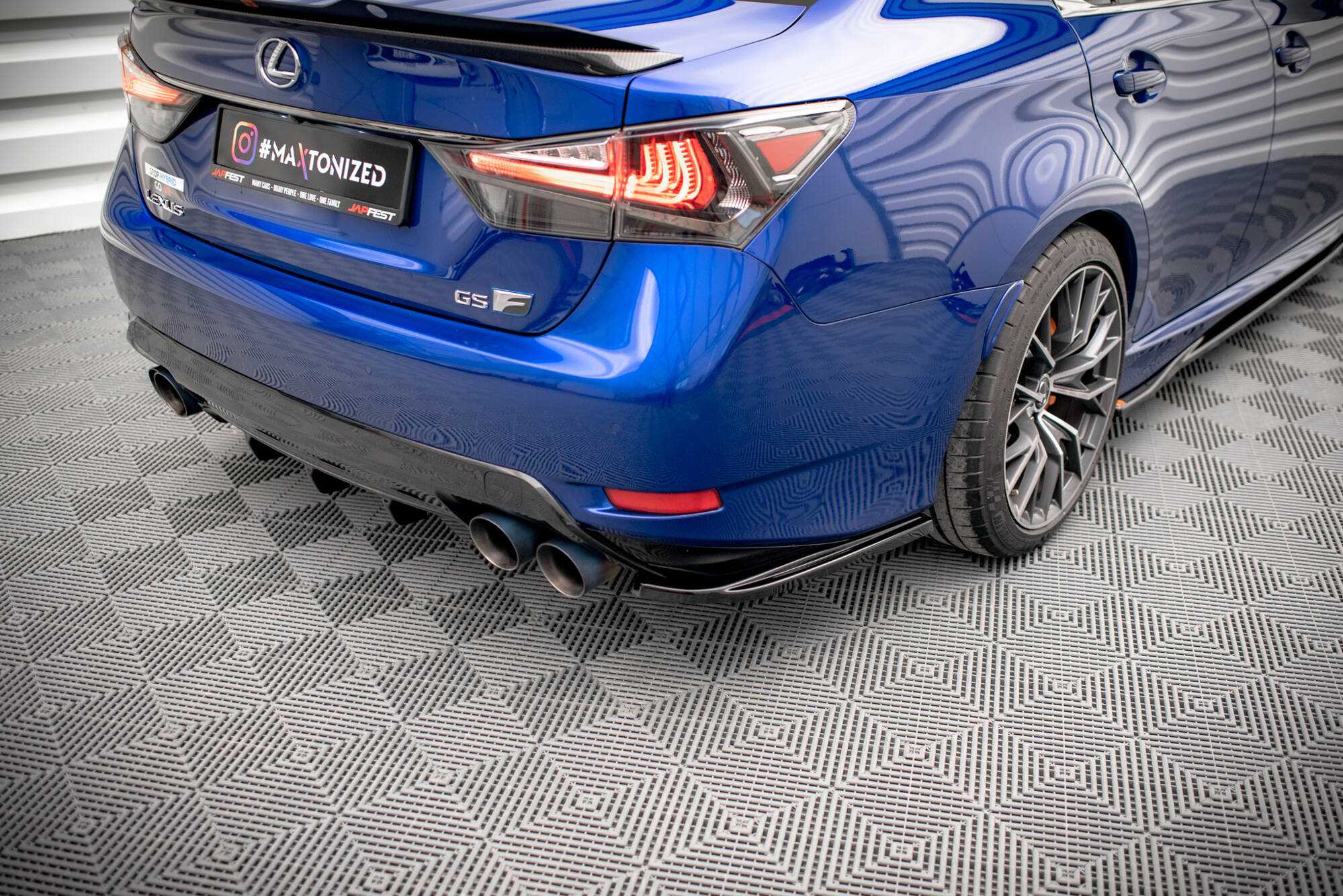 Set of Splitters Lexus GS F Mk4 Facelift - Image 10