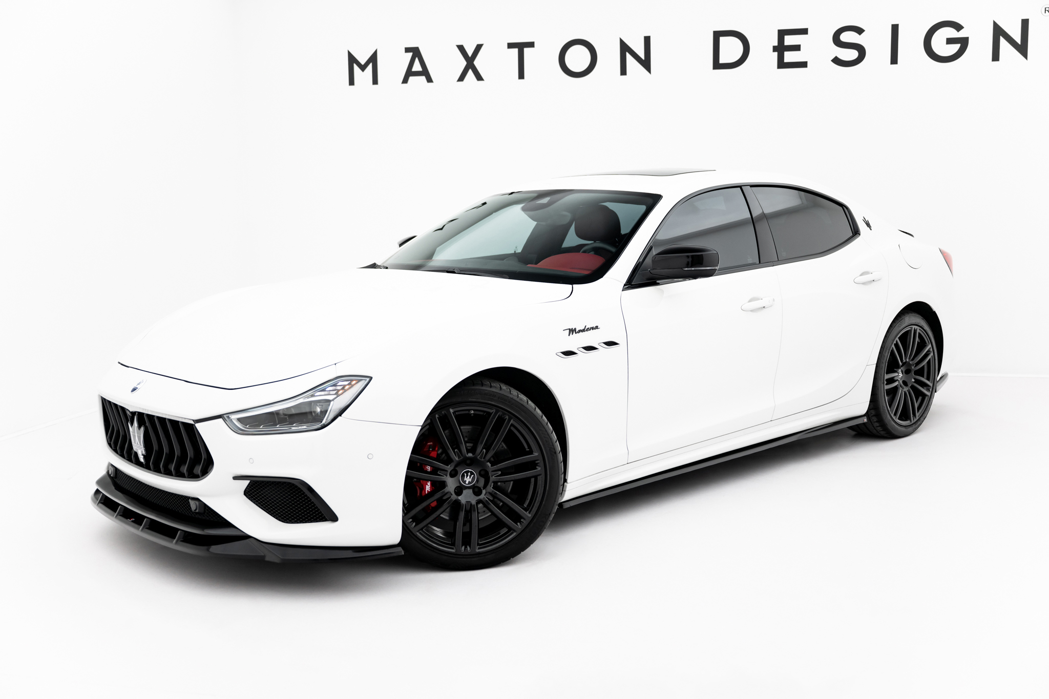 Set of Splitters Maserati Ghibli Modena Mk3 Facelift