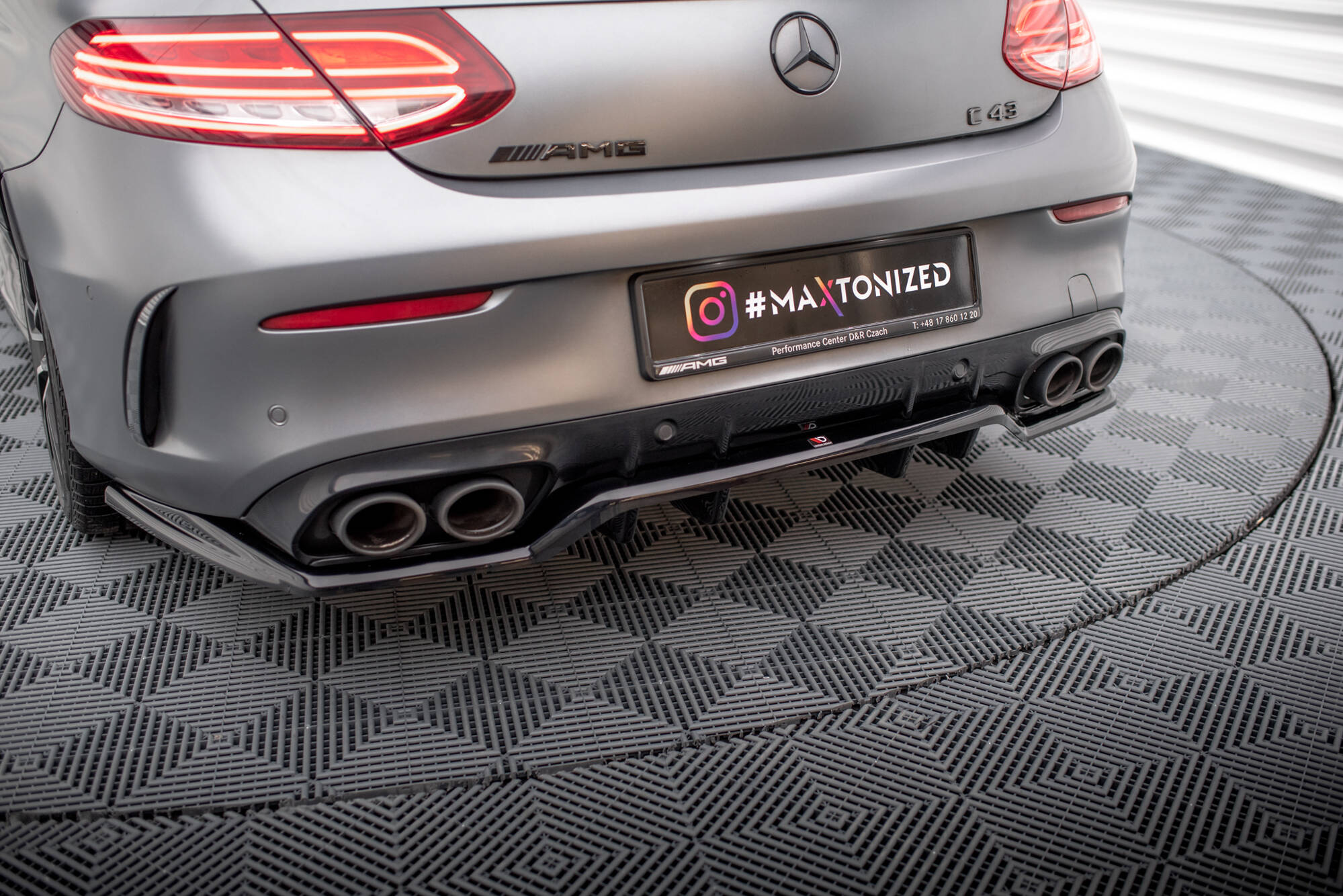 Set of Splitters Mercedes-AMG C43 Coupe C205 Facelift - Image 8