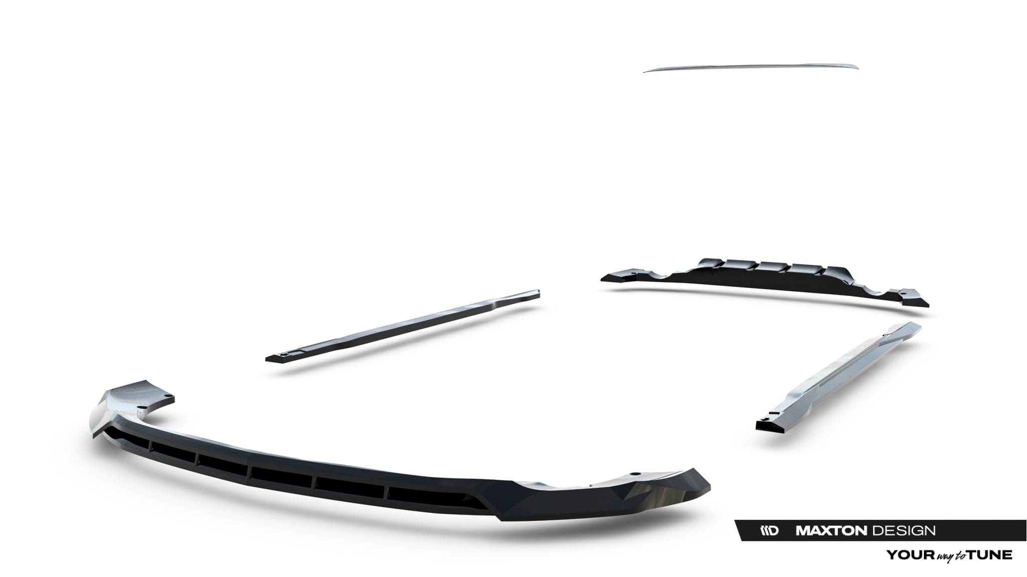Set of Splitters Mercedes-AMG GLA 35 H247 Facelift - Image 21