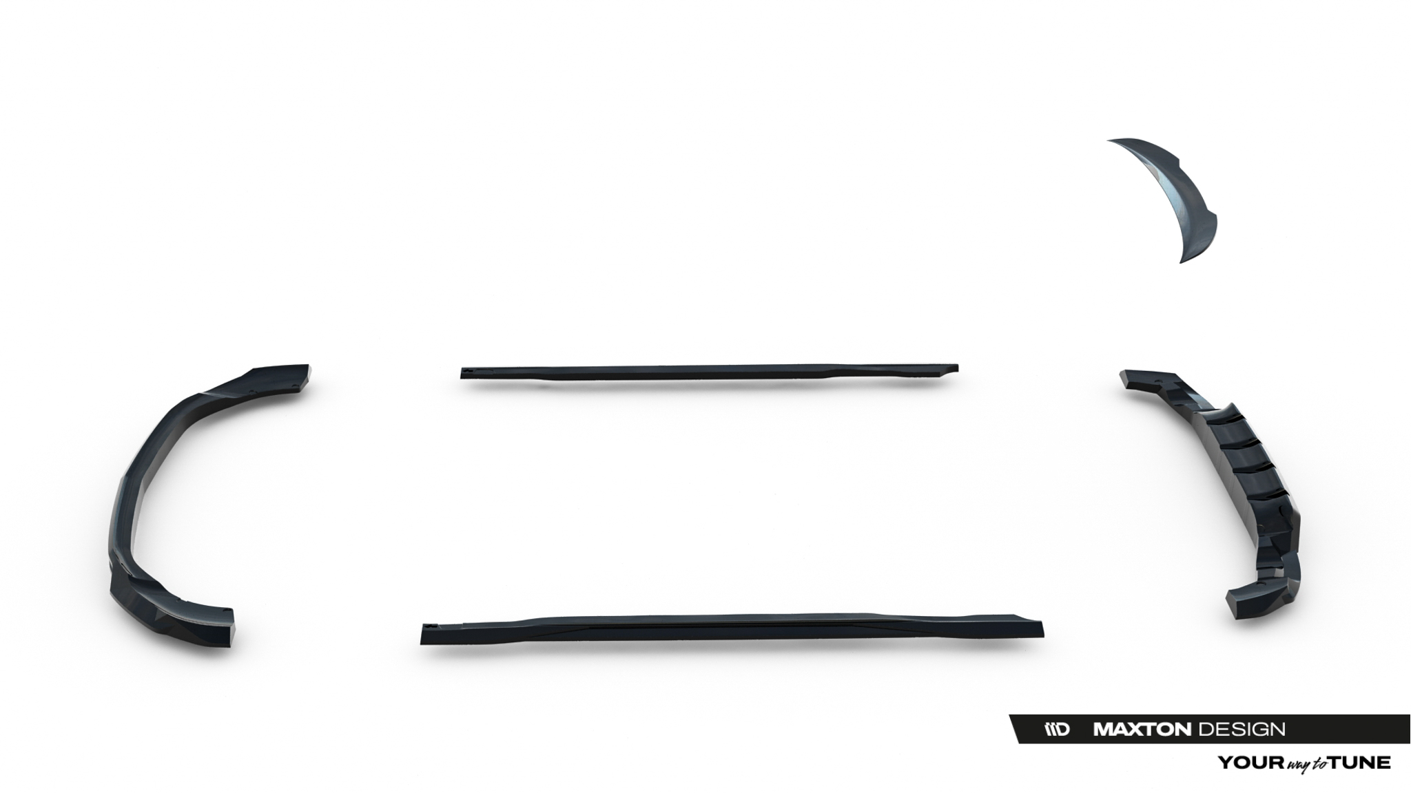 Set of Splitters Mercedes-AMG GLA 35 H247 Facelift - Image 22