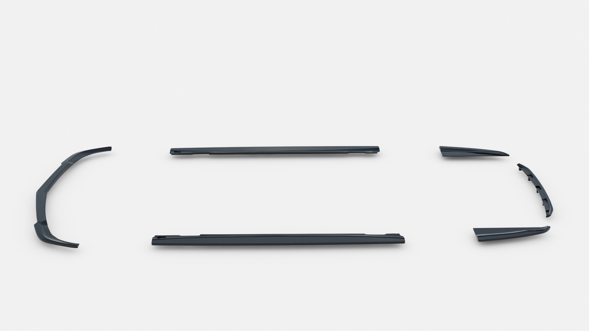 Set of Splitters Mercedes-Benz CLS AMG-Line C218 - Image 12