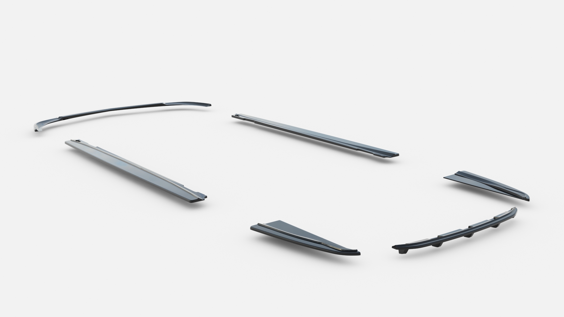 Set of Splitters Mercedes-Benz CLS AMG-Line C218 - Image 11