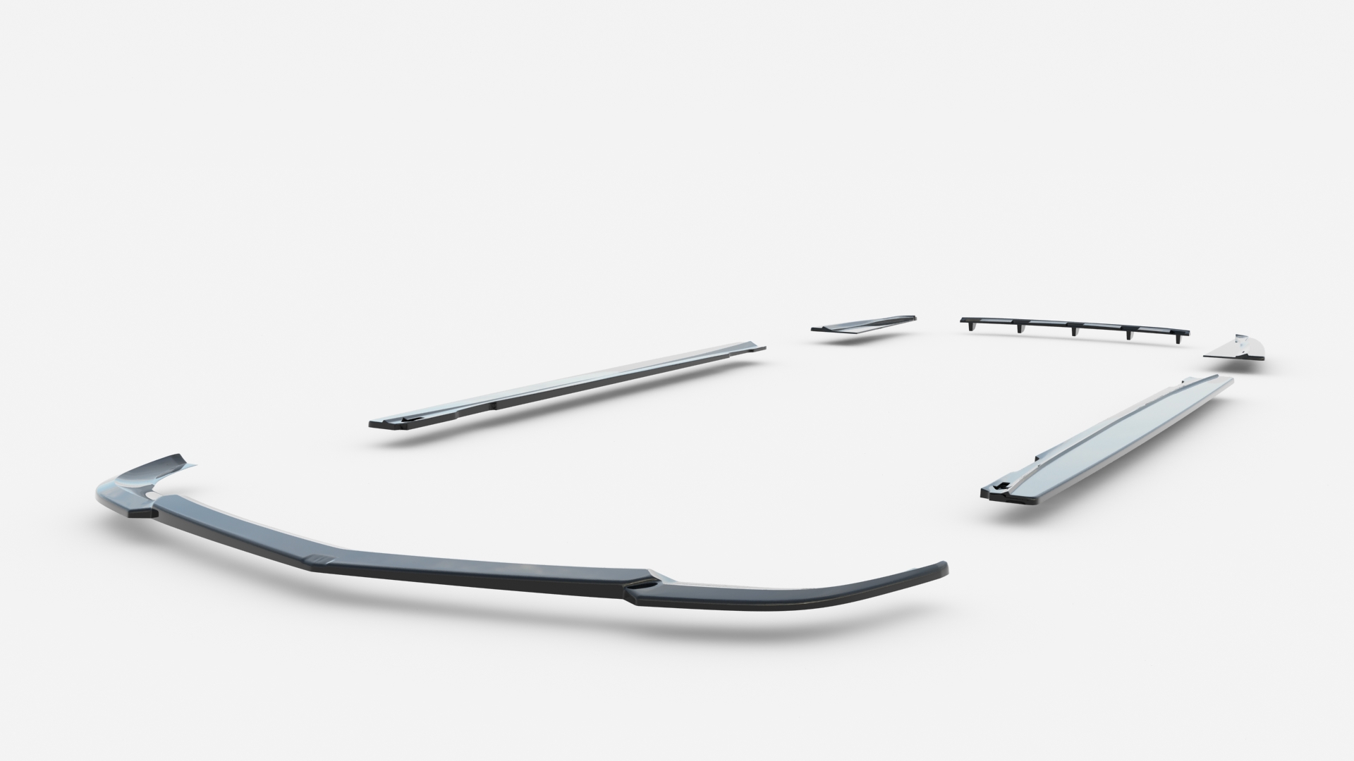 Set of Splitters Mercedes-Benz CLS AMG-Line C218 - Image 13