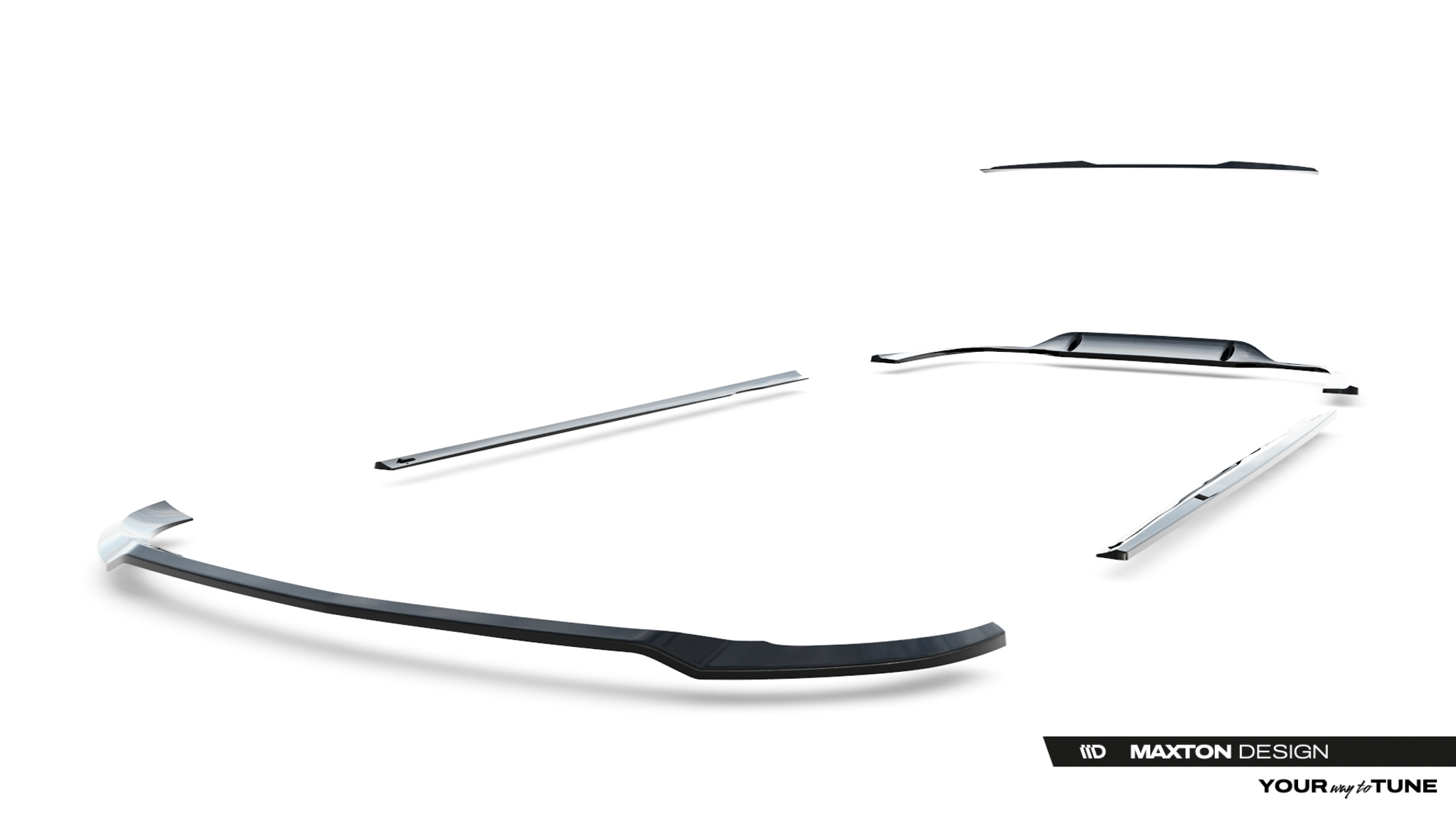 Set of Splitters Mercedes-Benz E AMG-Line Sedan W213 Facelift - Image 17