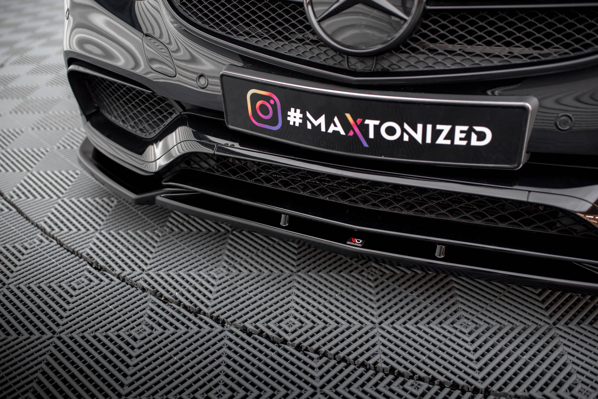 Set of Splitters Mercedes-Benz E63 AMG Sedan W212 Facelift - Image 3