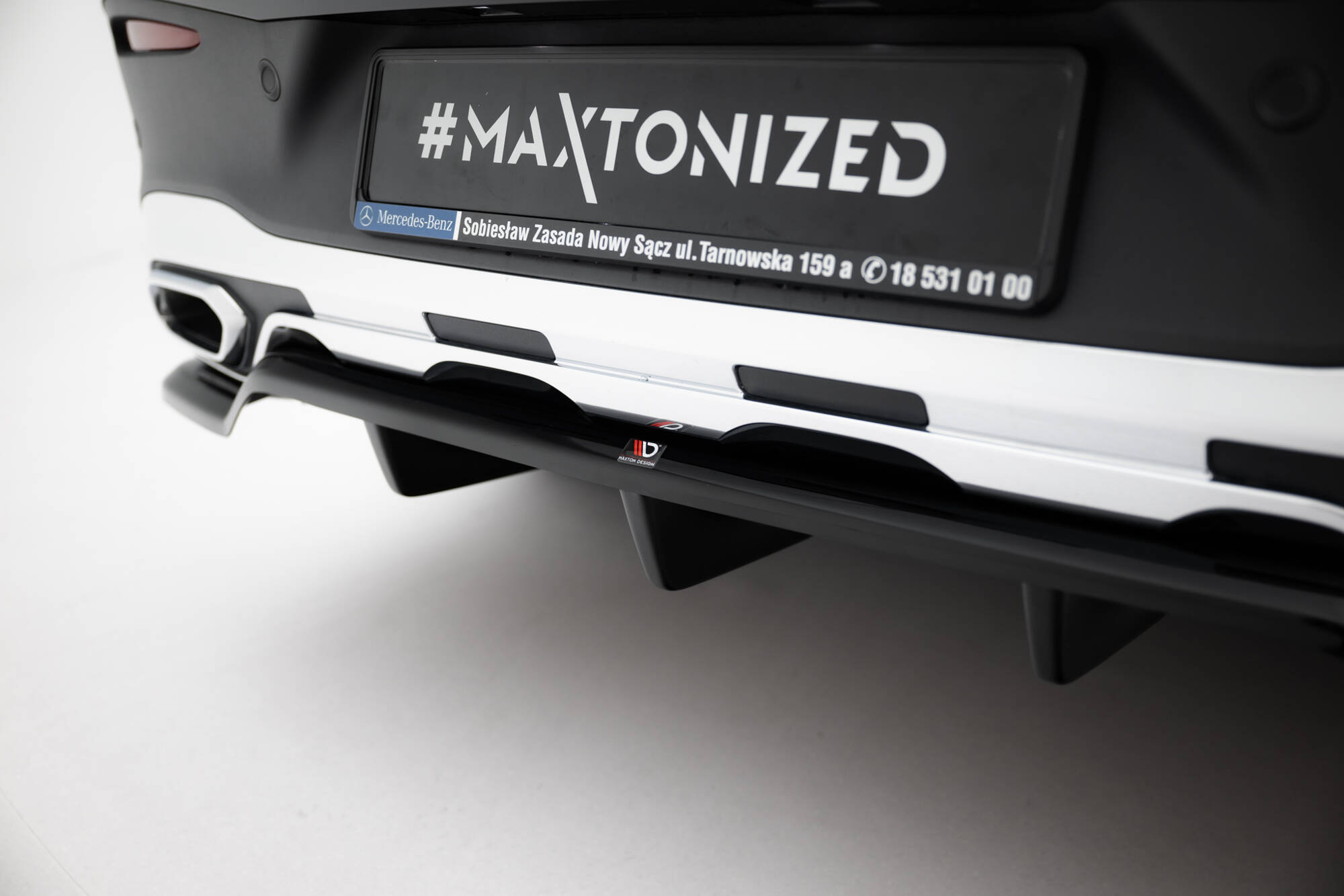 Set of Splitters Mercedes-Benz GLC Coupe AMG-Line C254 - Image 7