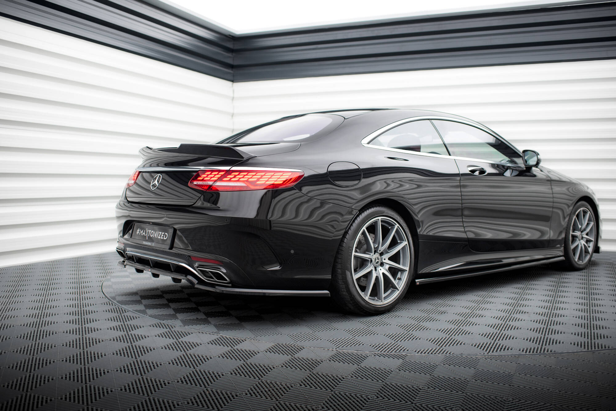Set of Splitters Mercedes-Benz S Coupe AMG-Line C217 Facelift - Image 8