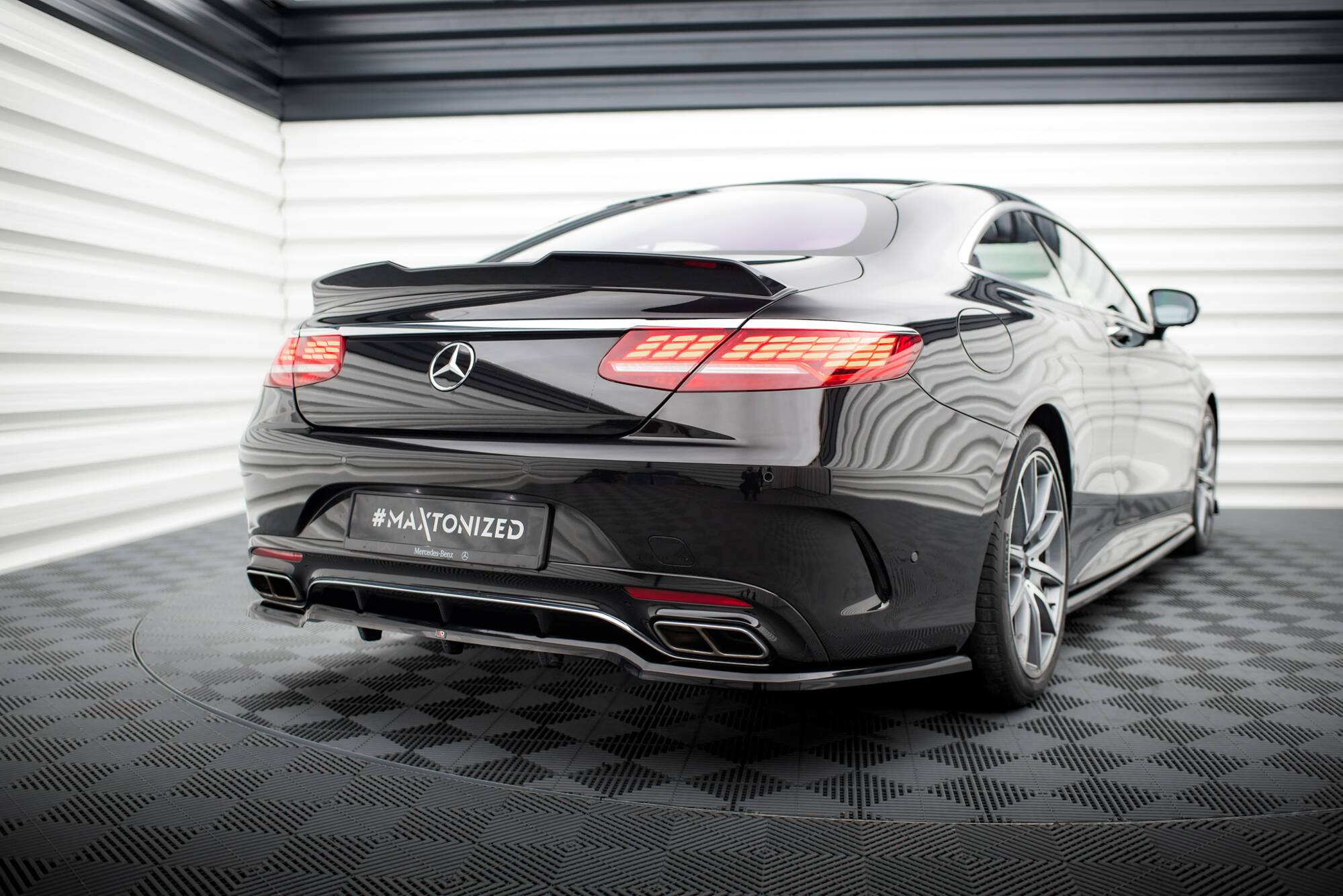 Set of Splitters Mercedes-Benz S Coupe AMG-Line C217 Facelift - Image 6
