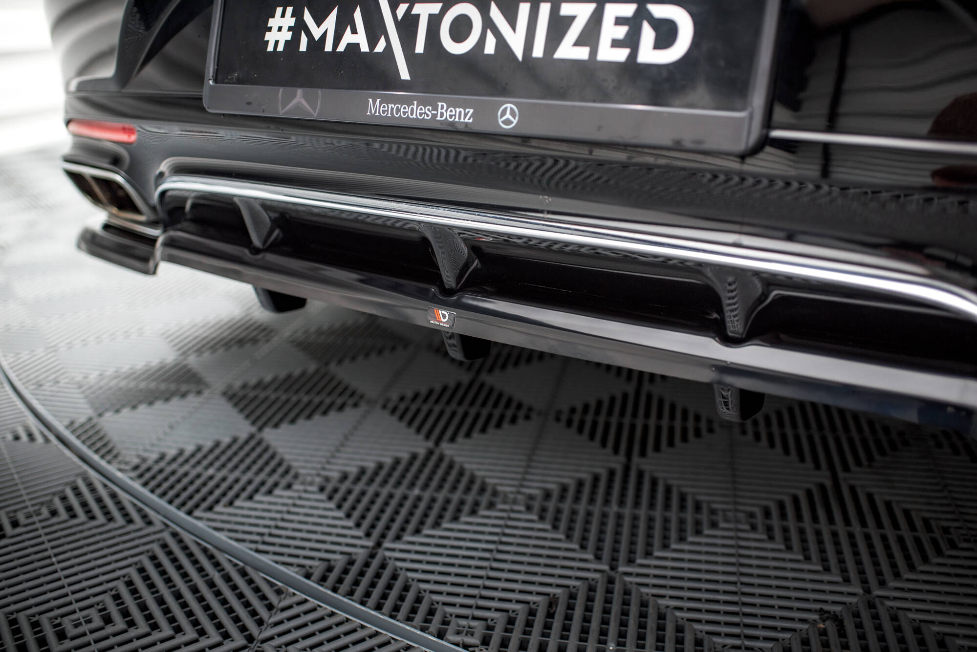 Set of Splitters Mercedes-Benz S Coupe AMG-Line C217 Facelift - Image 11