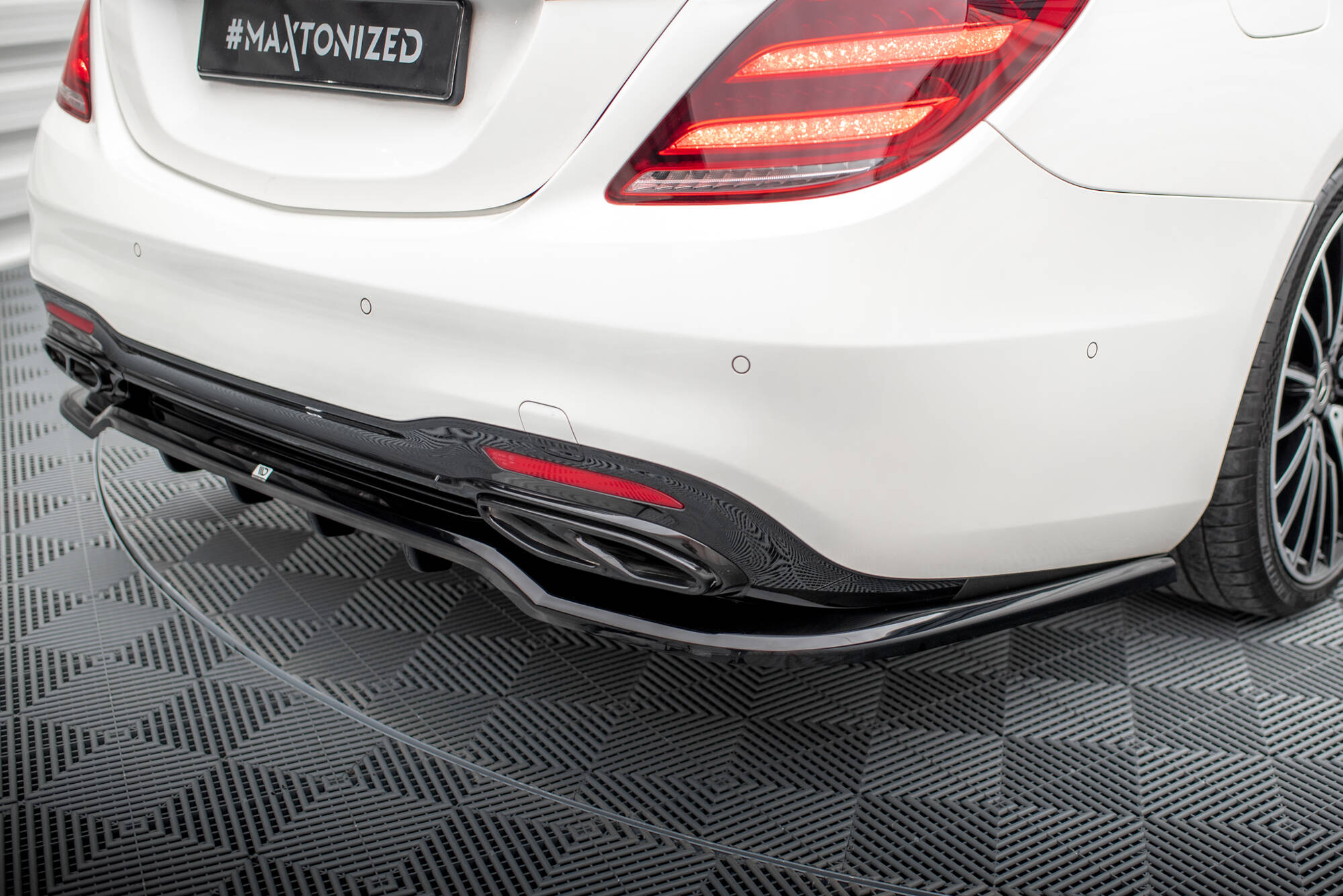 Set of Splitters Mercedes-Benz S Long AMG-Line W222 Facelift - Image 9
