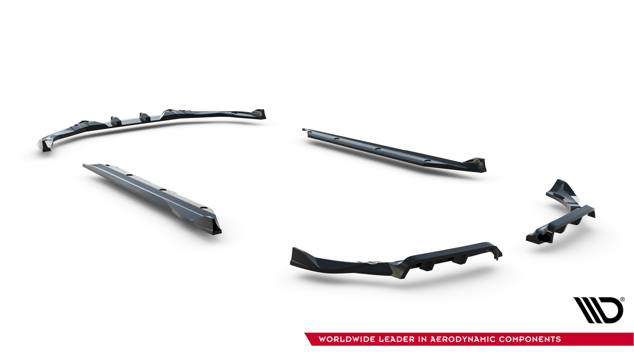 Set of Splitters Porsche 718 Cayman GTS 982c - Image 14