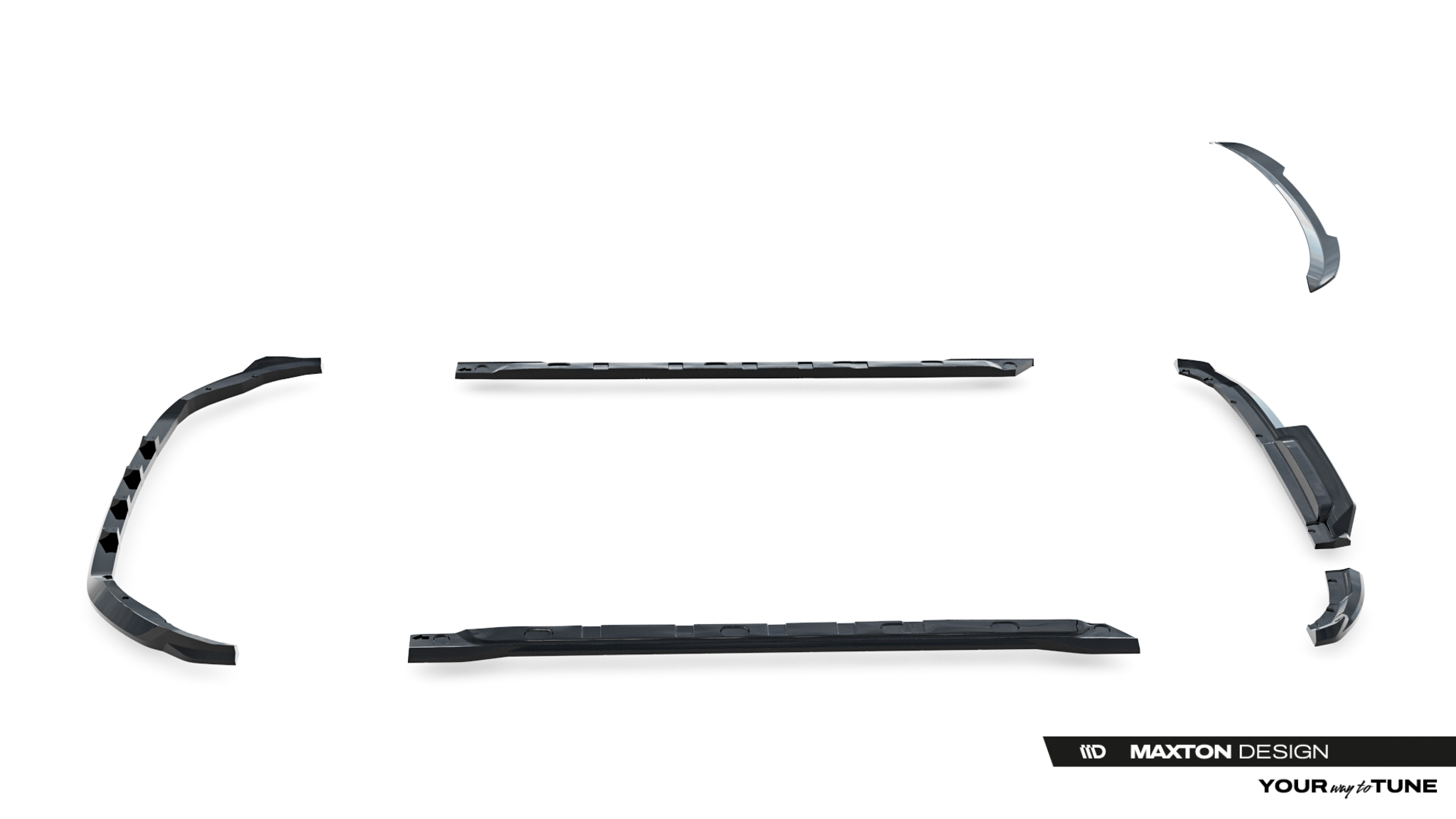 Set of Splitters Renault Clio Mk5 Facelift - Image 21