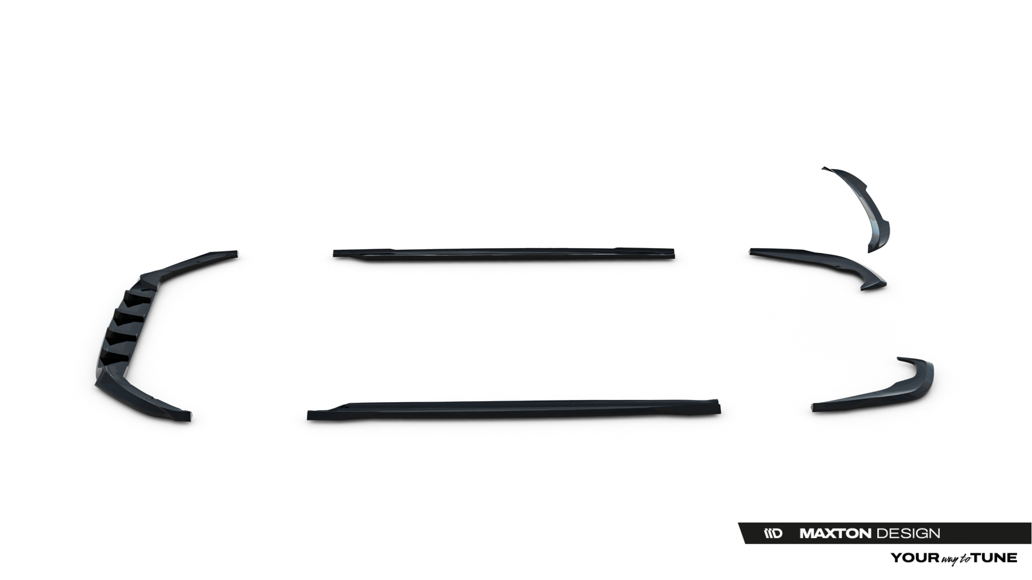 Set of Splitters Skoda Octavia Combi Mk4 Facelift - Image 17