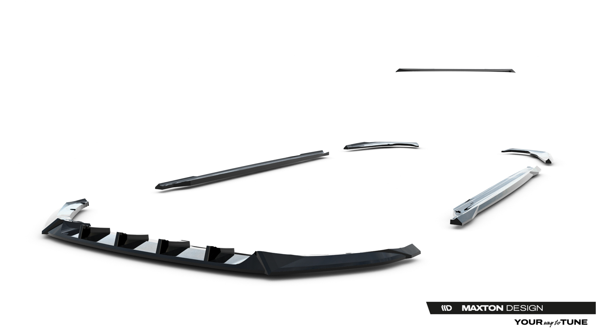Set of Splitters Skoda Octavia Combi Mk4 Facelift - Image 18