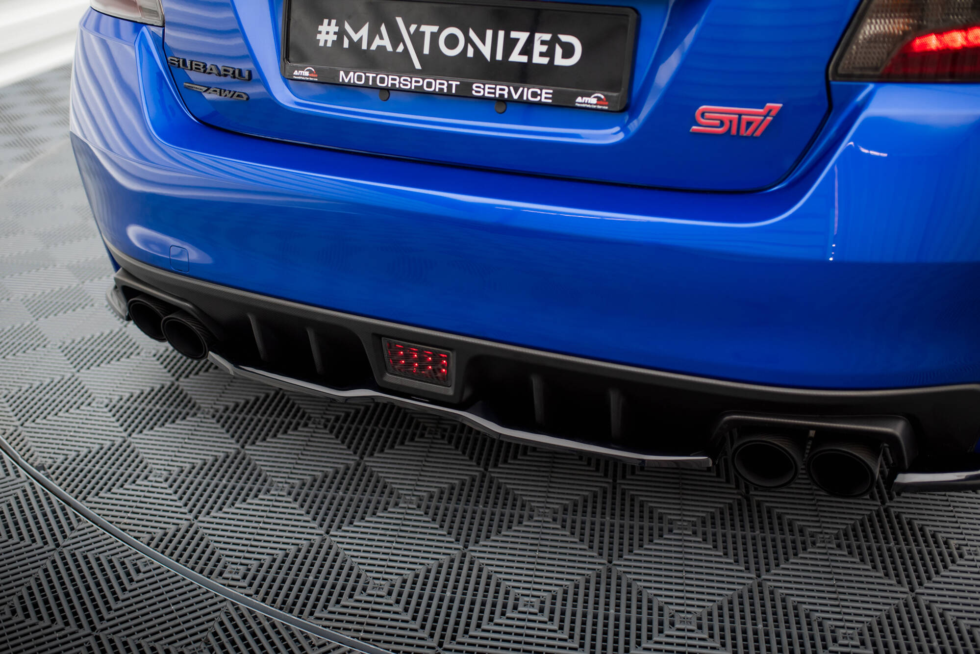 Set of Splitters Subaru WRX STI Mk1 Facelift - Image 9