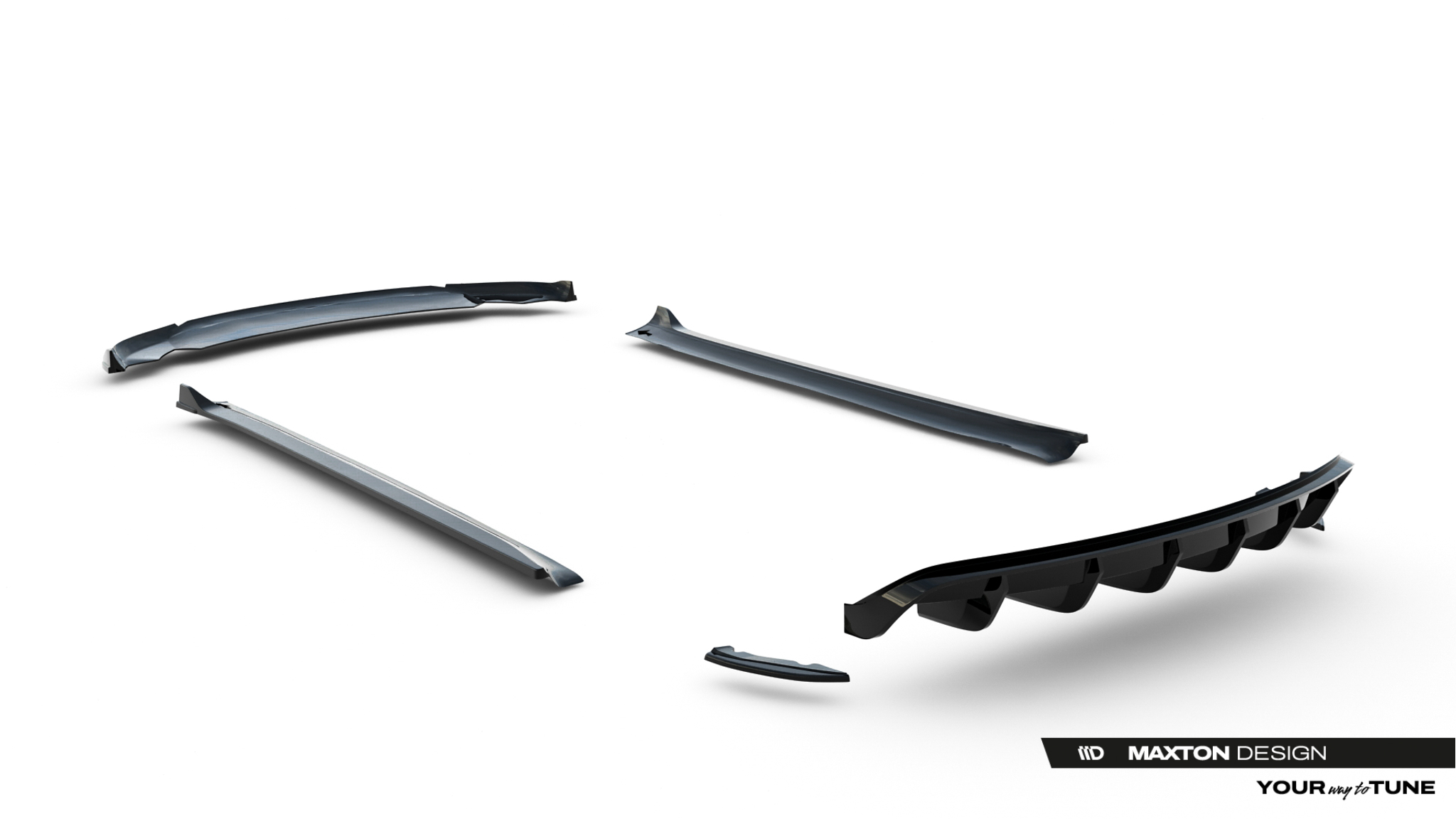 Set of Splitters Tesla Model 3 - Image 18