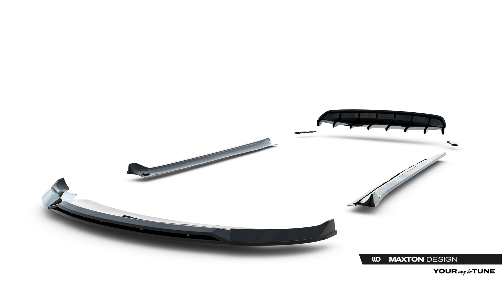 Set of Splitters Tesla Model 3 - Image 17