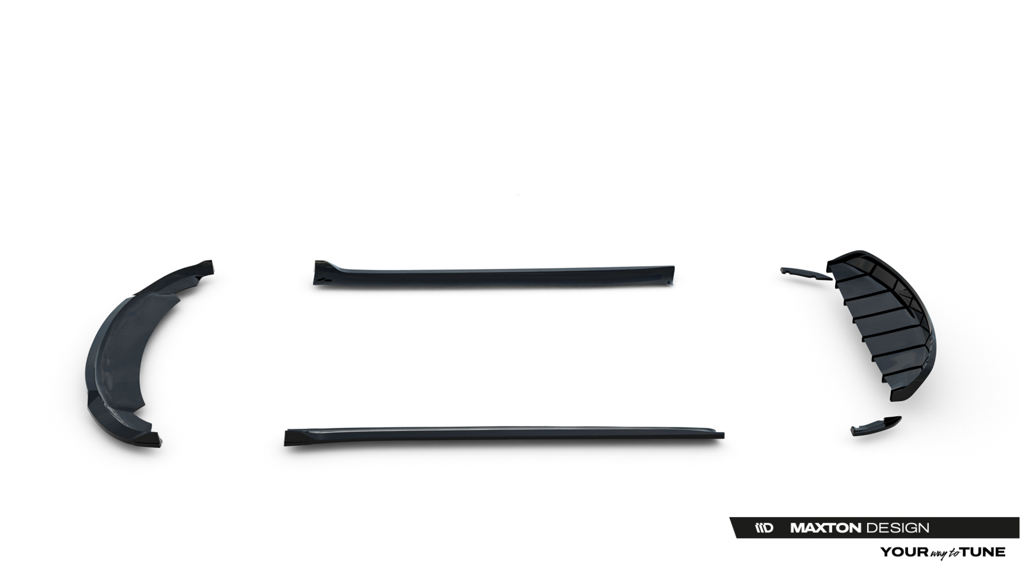 Set of Splitters Tesla Model 3 - Image 16
