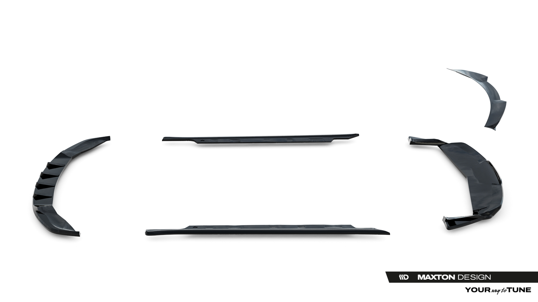 Set of Splitters Tesla Model S Plaid Mk1 Facelift - Image 18