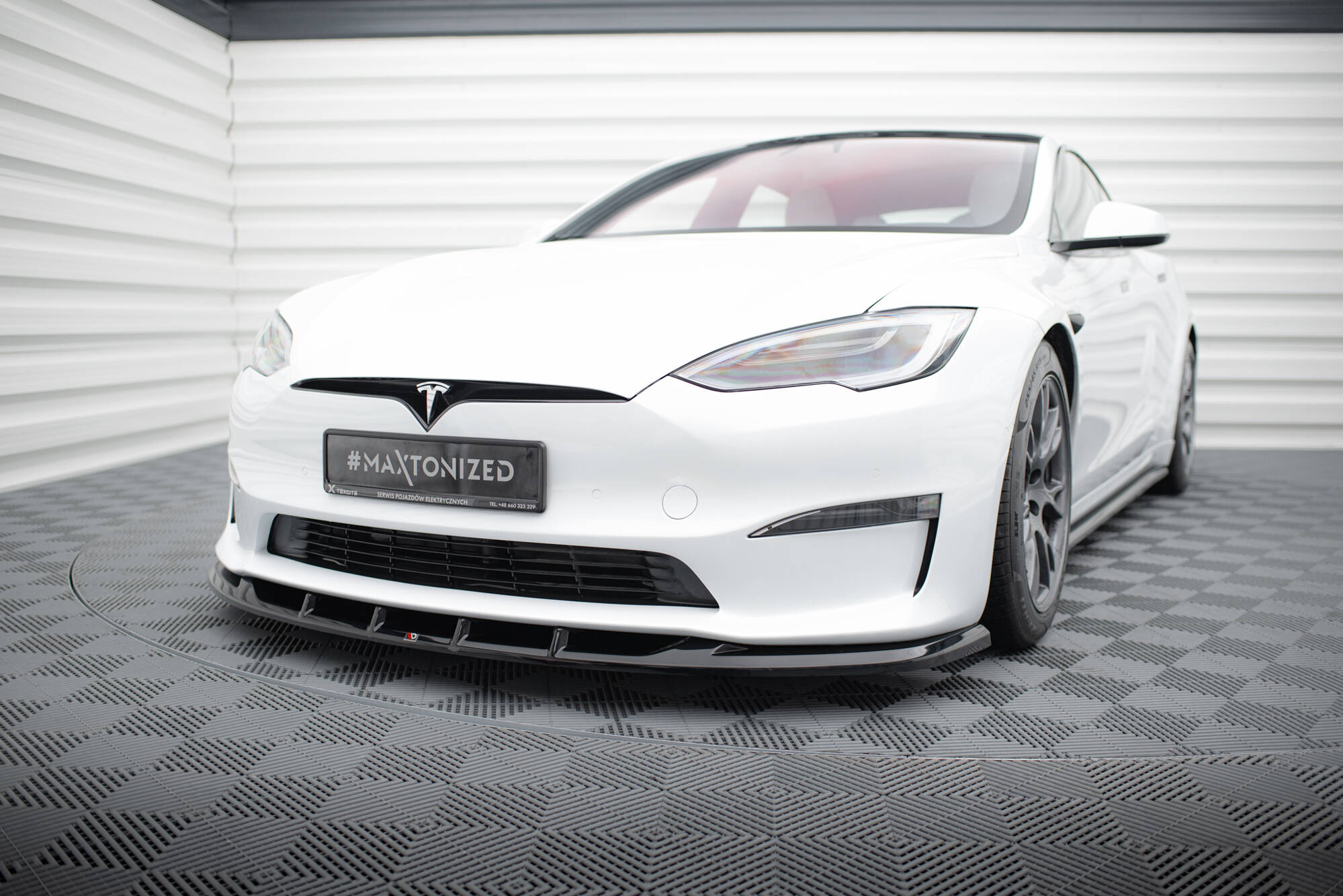 Set of Splitters Tesla Model S Plaid Mk1 Facelift - Image 3