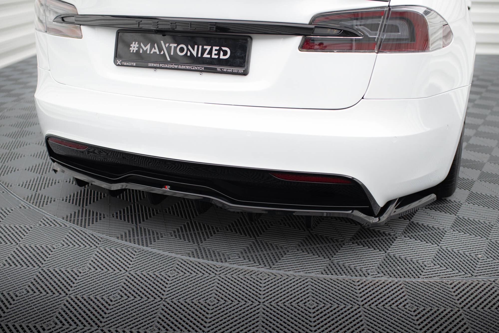 Set of Splitters Tesla Model S Plaid Mk1 Facelift - Image 9