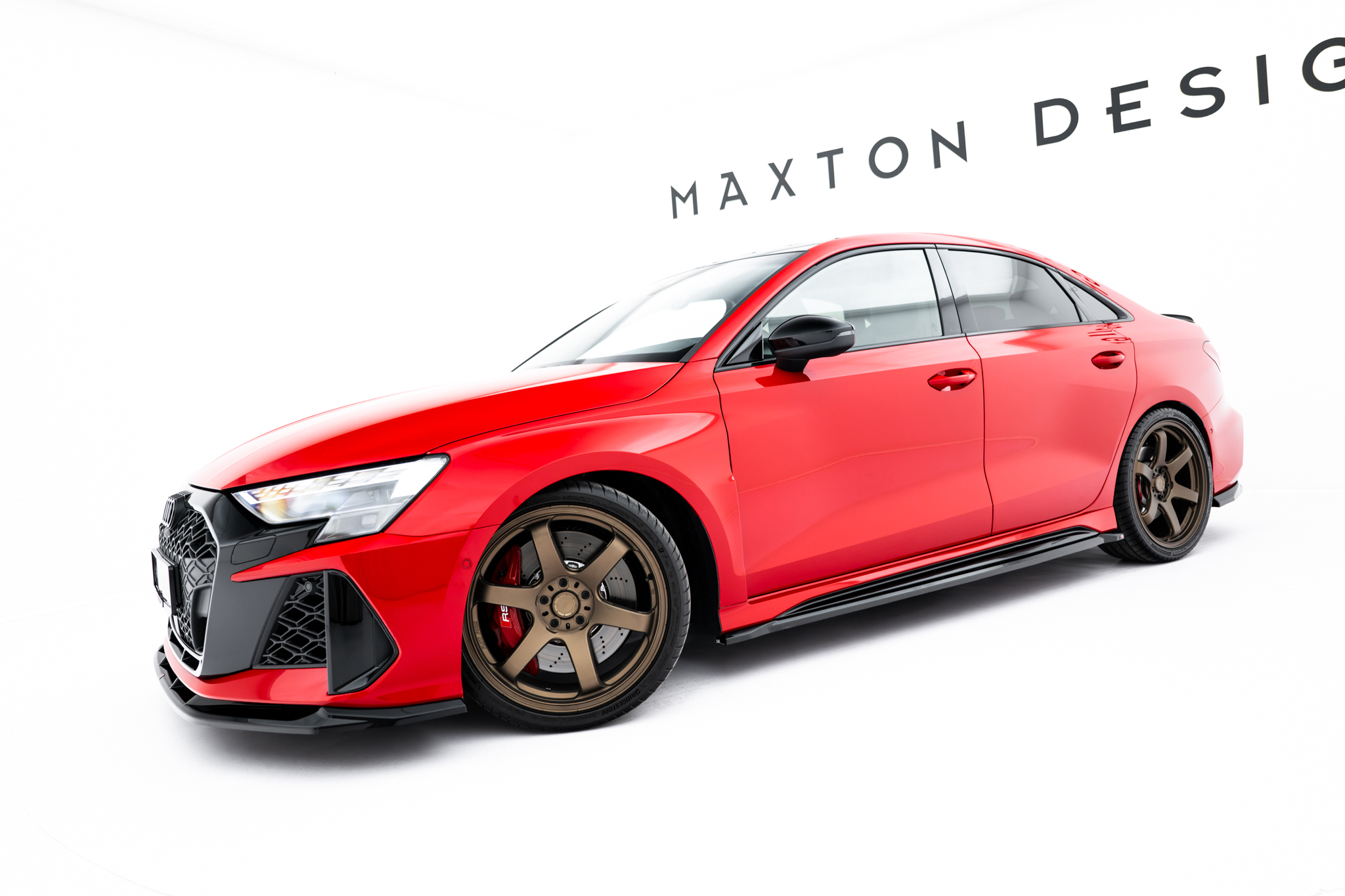 Set of Splitters V.1 Audi RS3 Sedan 8Y Facelift