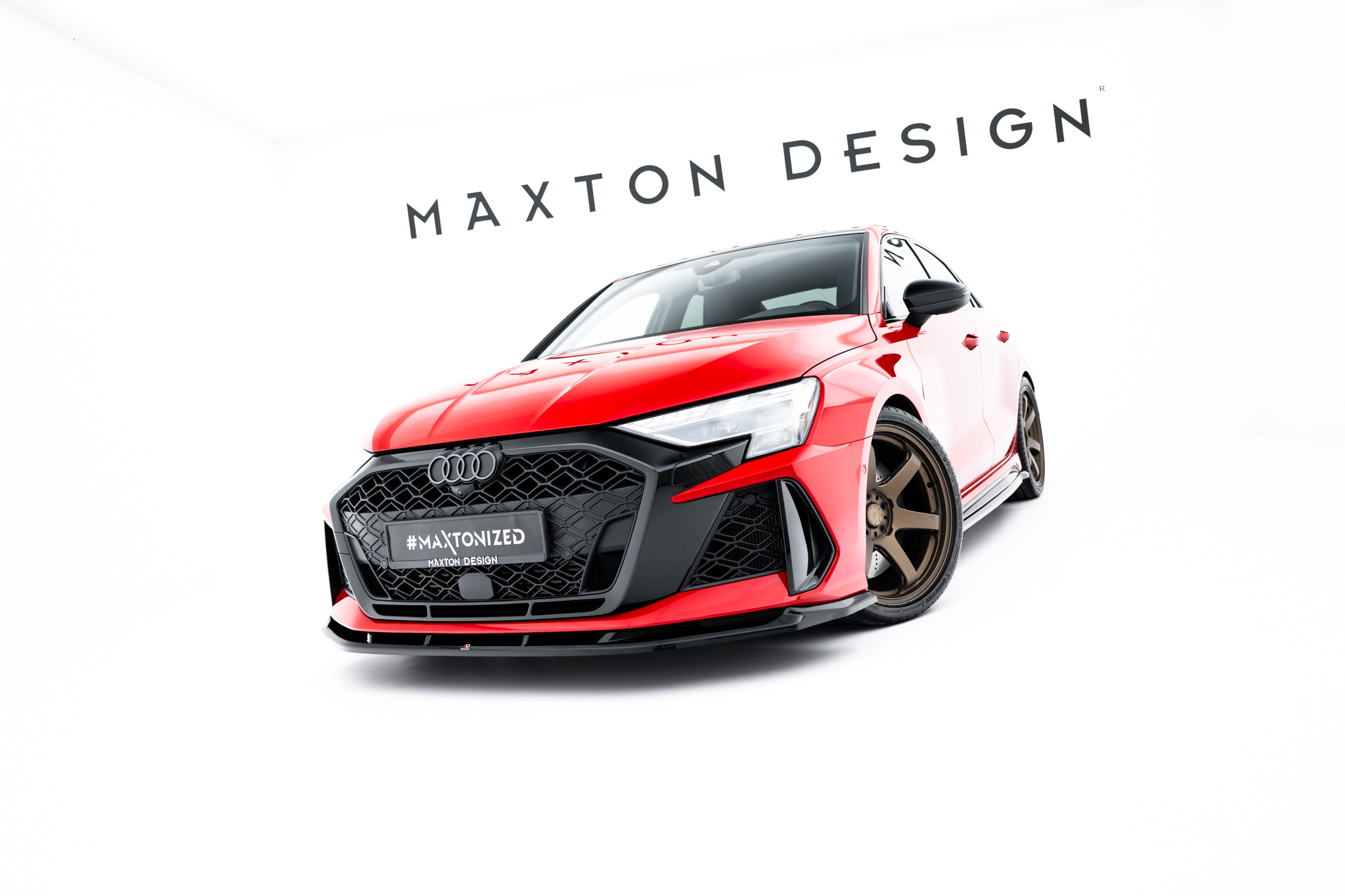 Set of Splitters V.1 Audi RS3 Sedan 8Y Facelift - Image 2