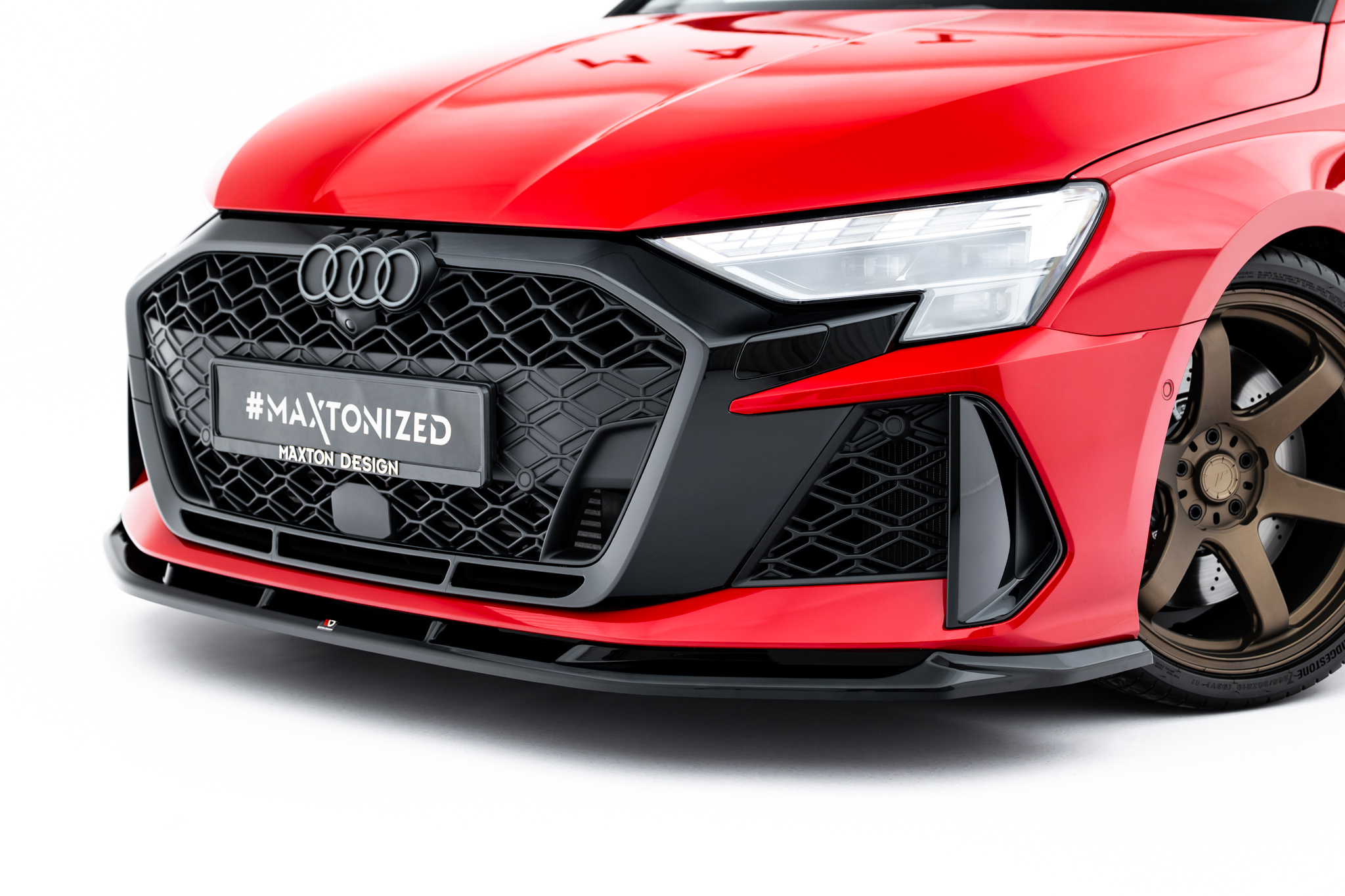 Set of Splitters V.1 Audi RS3 Sedan 8Y Facelift - Image 5