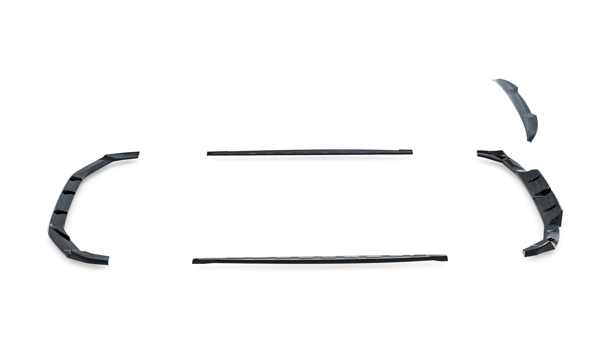 Set of Splitters V.1 Audi RS3 Sportback 8Y Facelift - Image 22