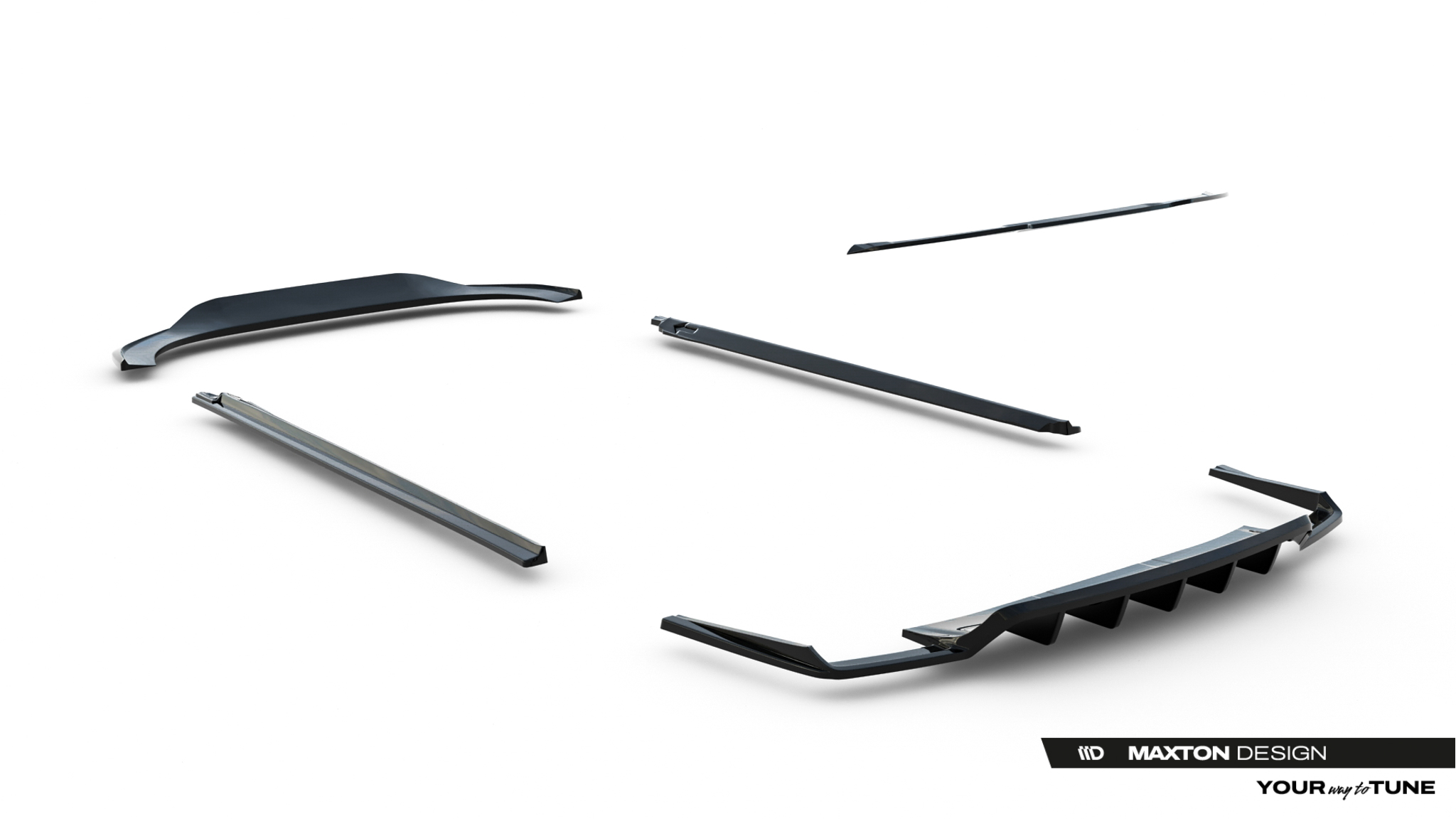 Set of Splitters V.1 Audi SQ7 Mk2 - Image 12