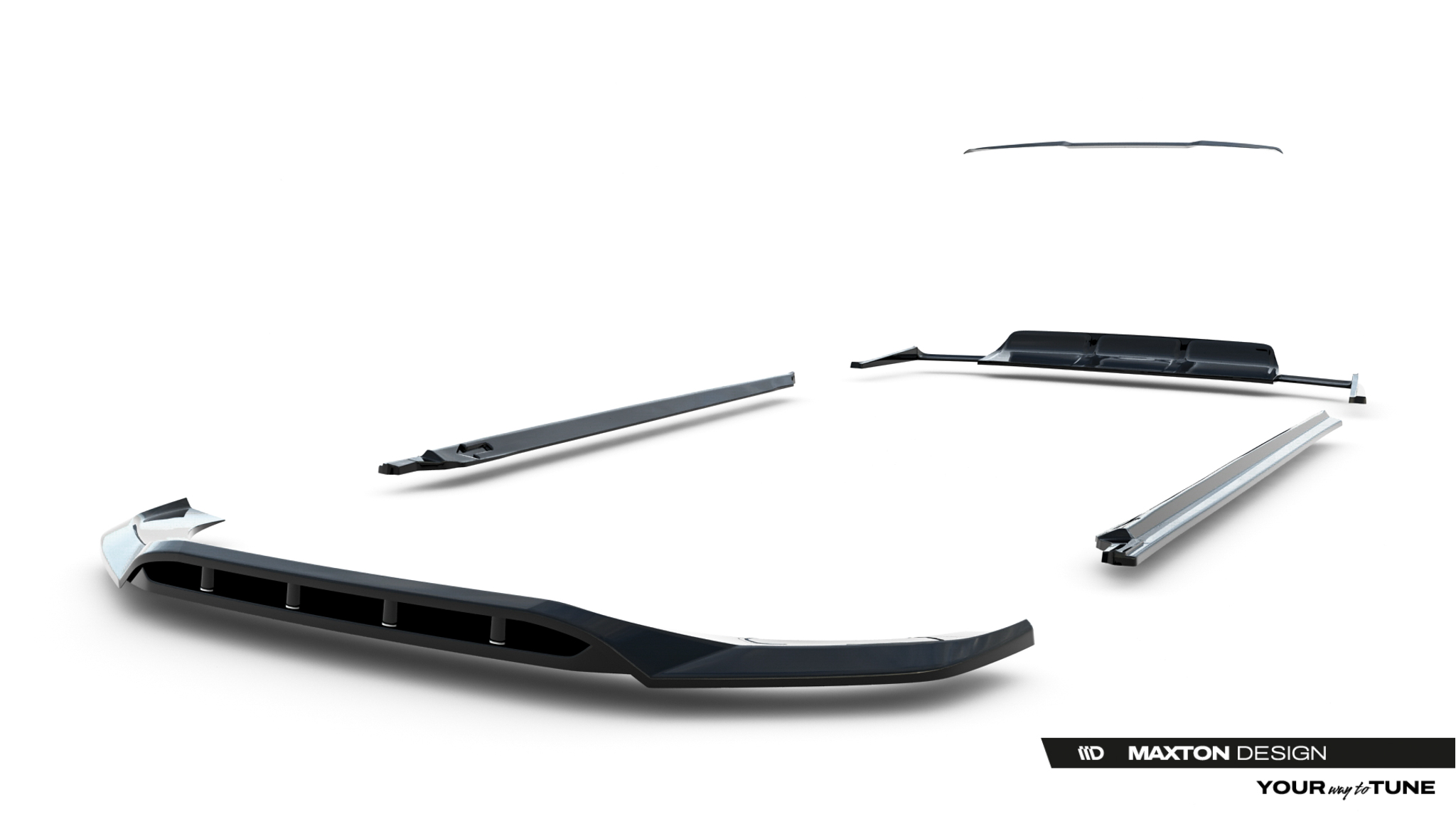 Set of Splitters V.1 Audi SQ7 Mk2 - Image 14