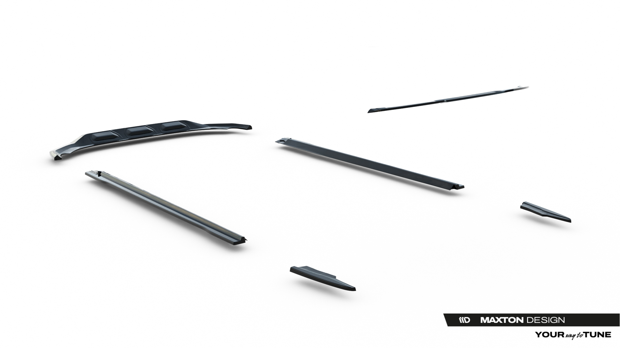 Set of Splitters V.1 Audi SQ7 Mk2 (4M) Facelift - Image 10