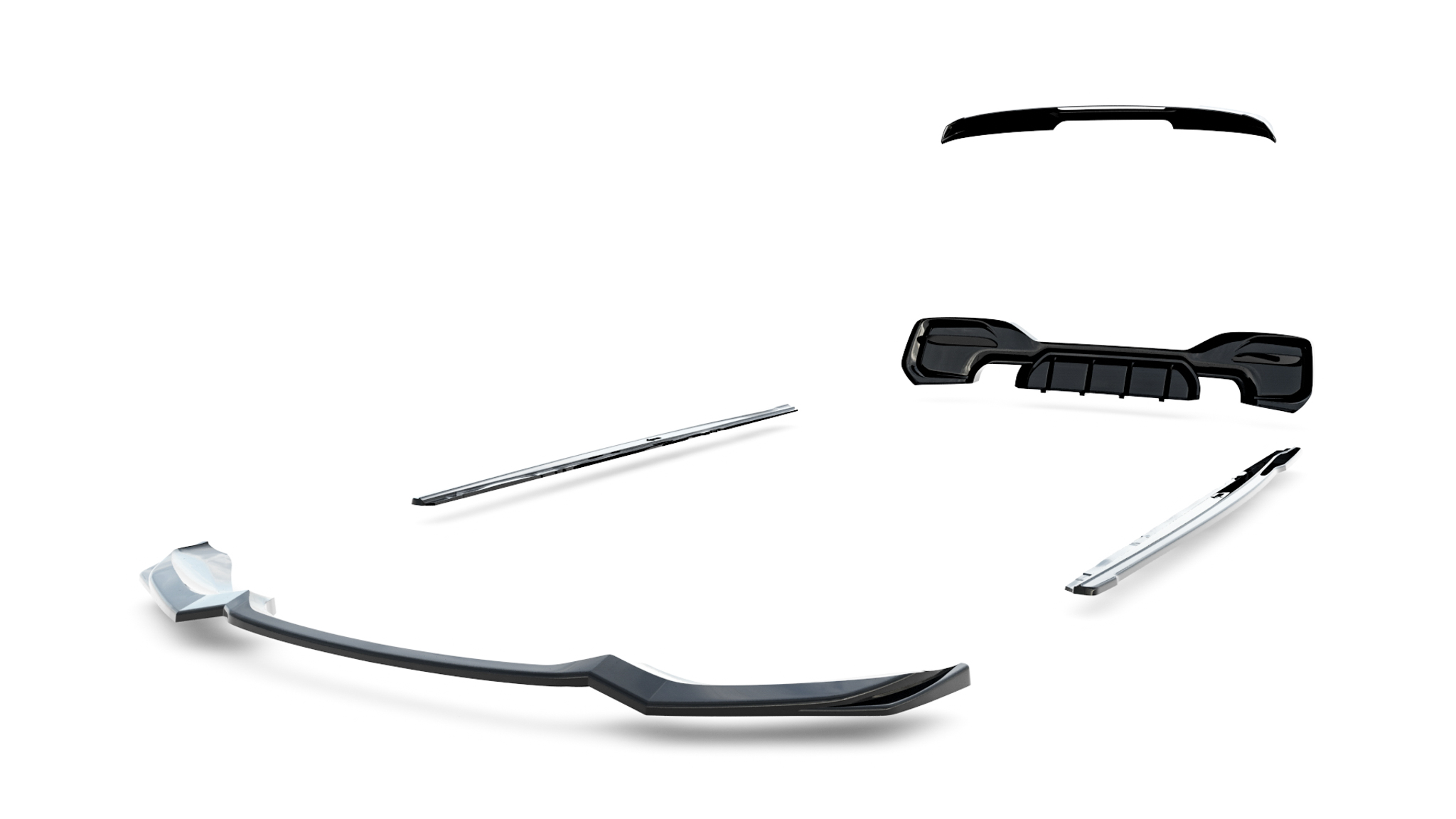 Set of Splitters V.1 BMW M140i F20 Facelift - Image 16