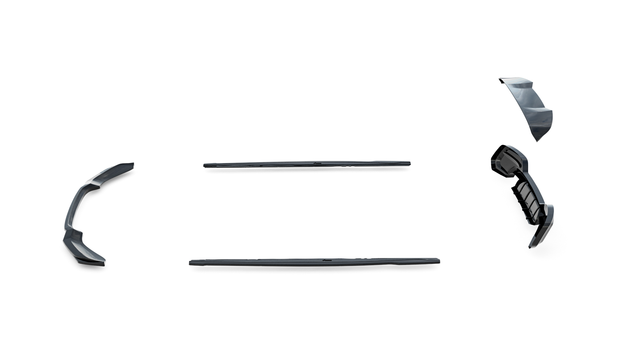 Set of Splitters V.1 BMW M140i F20 Facelift - Image 17