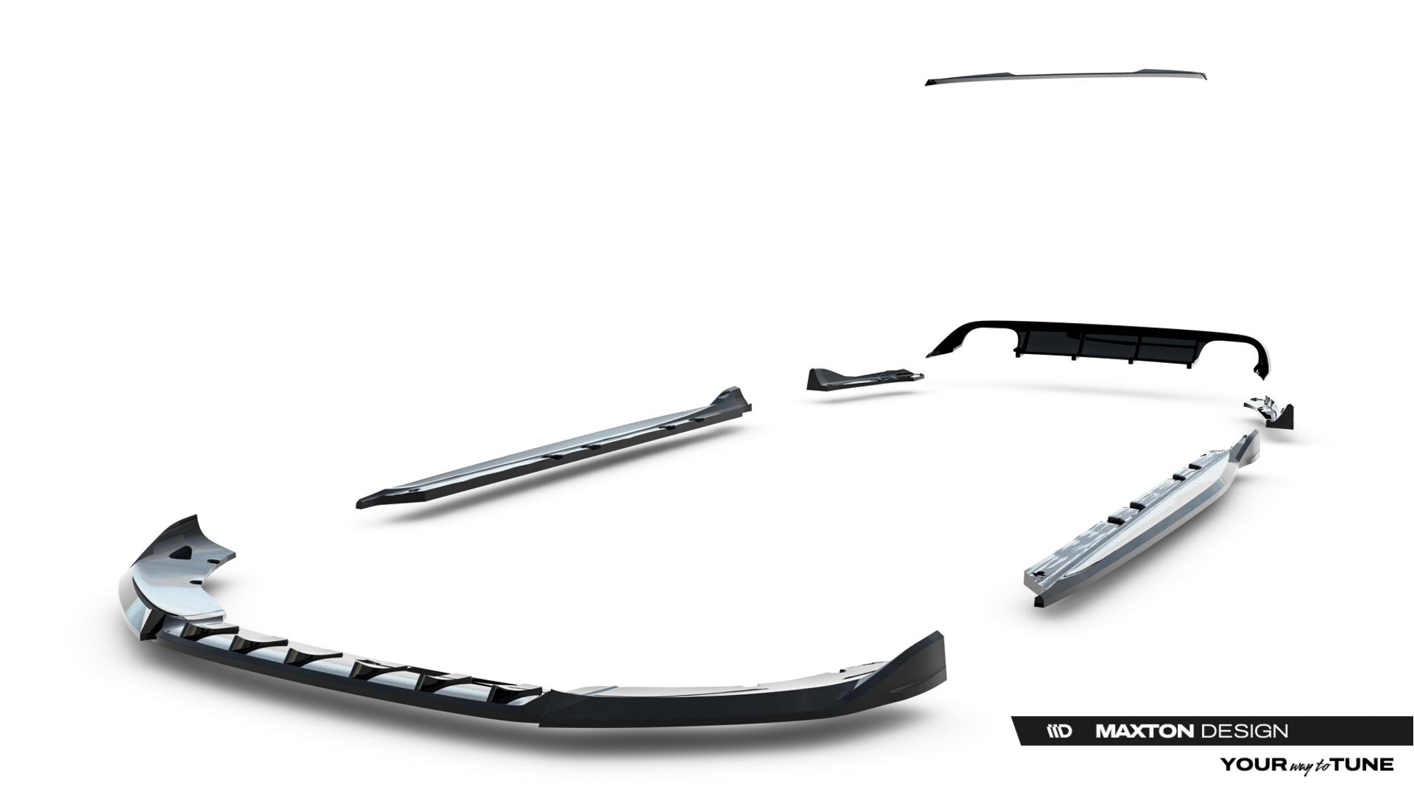 Set of Splitters V.1 Cupra Leon ST Mk1 Facelift - Image 26