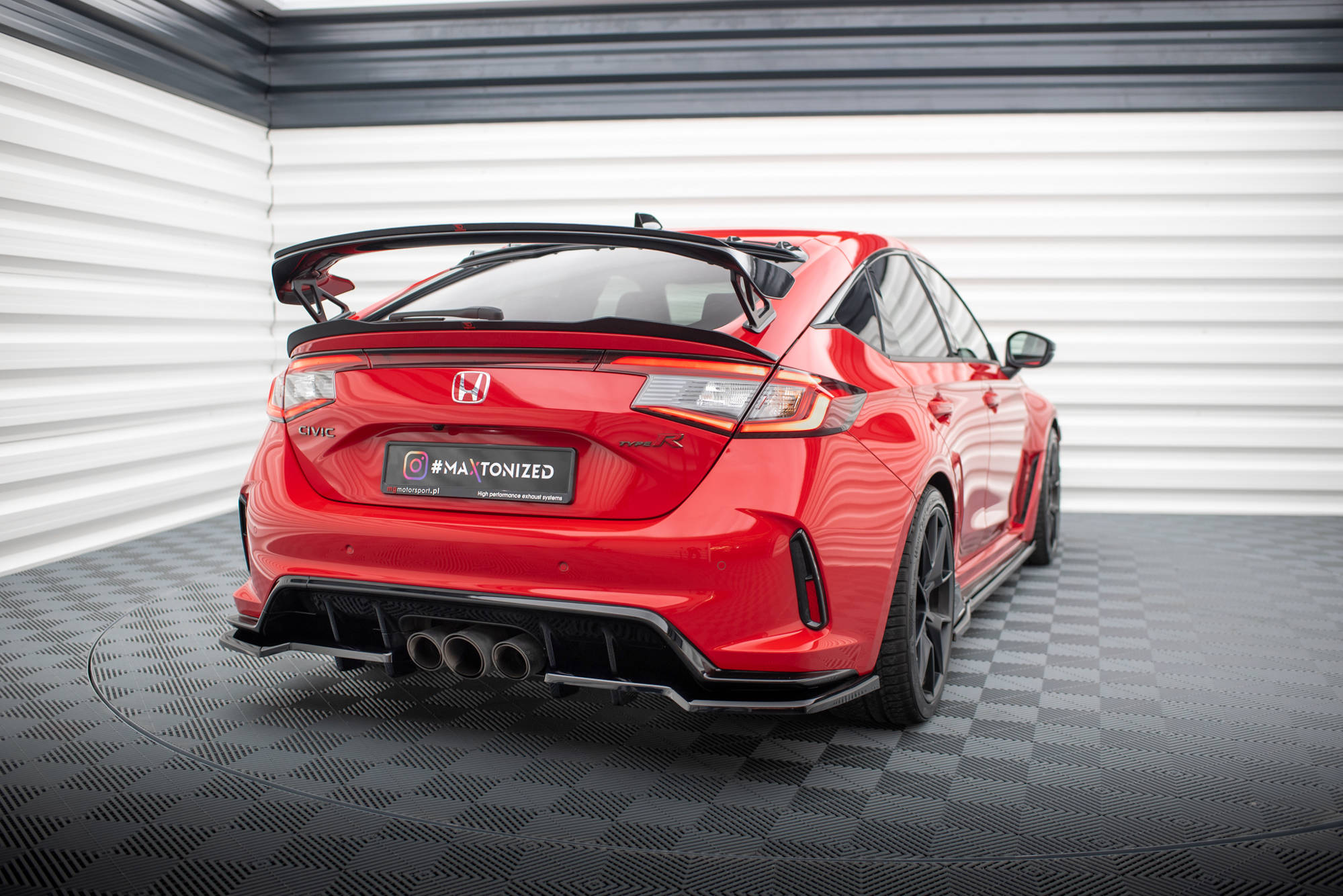 Set of Splitters V.1 Honda Civic Type-R Mk 11 - Image 9