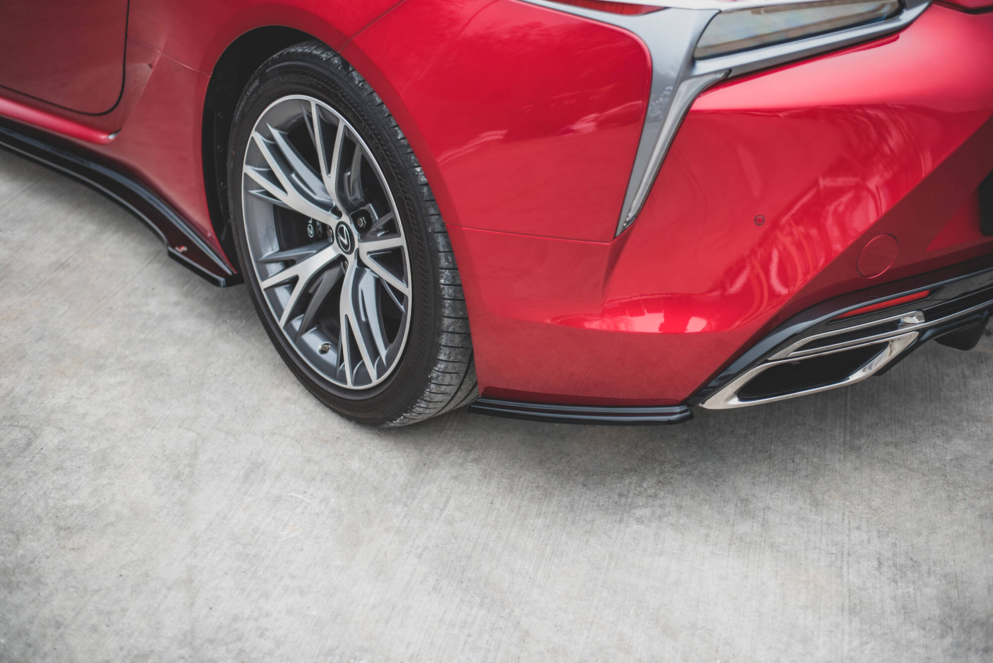Set of Splitters V.1 Lexus LC - Image 6