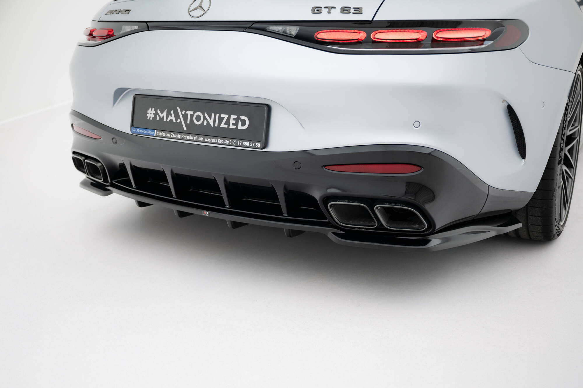 Set of Splitters V.1 Mercedes-AMG GT 63 / 55 / 63 S E Performance C192 - Image 8