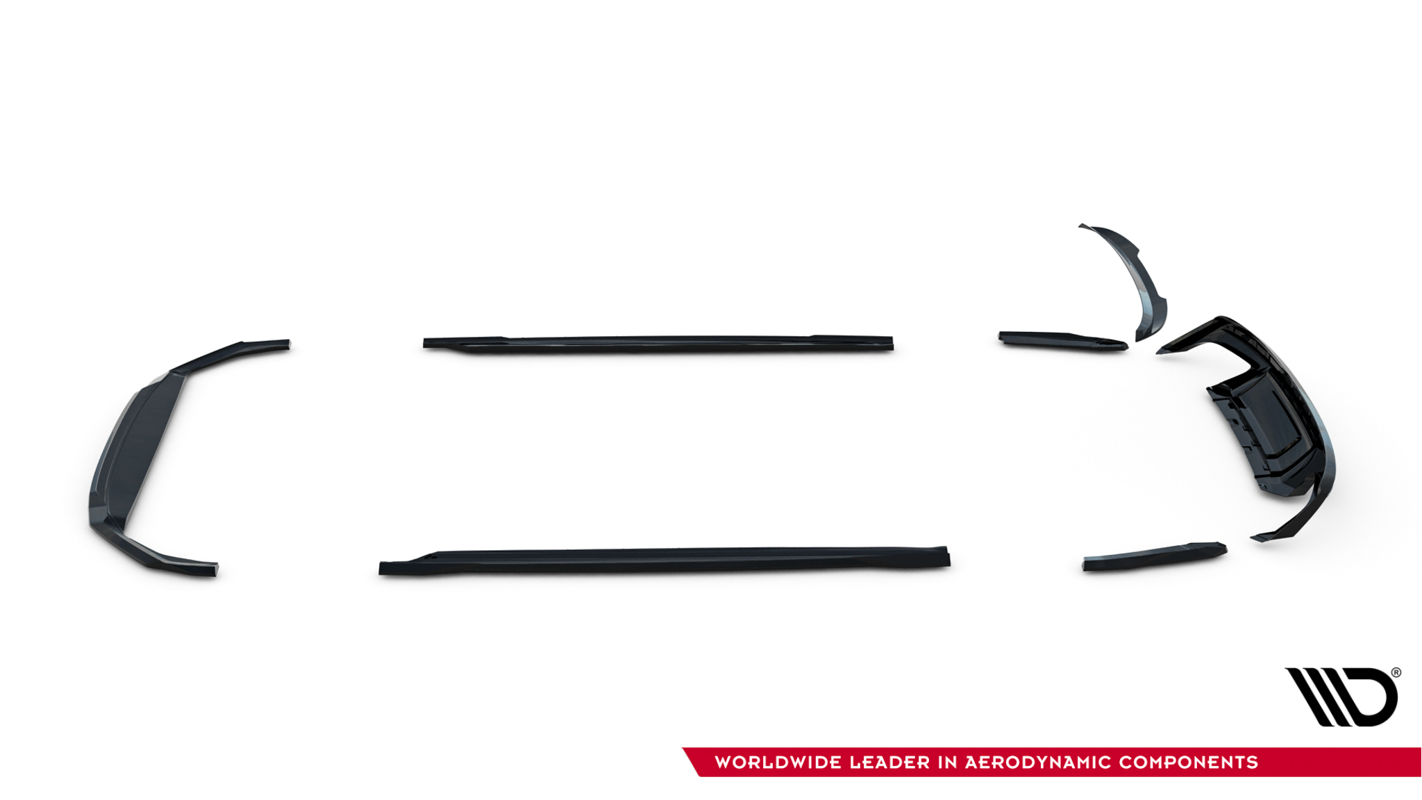 Set of Splitters V.1 Skoda Octavia RS Combi Mk4 - Image 19